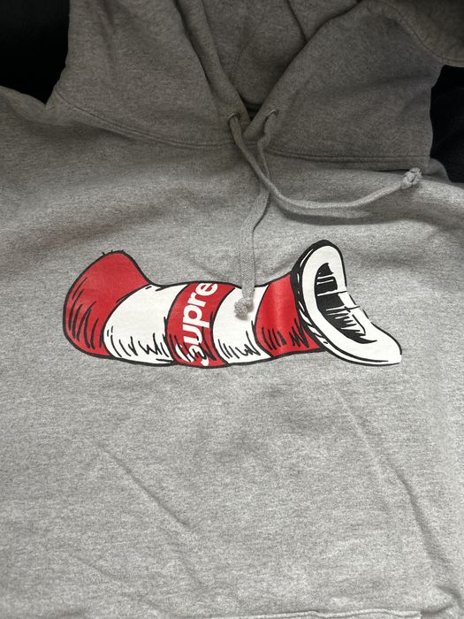 Supreme Supreme Cat in the Hat Hooded Sweatshirt | Grailed