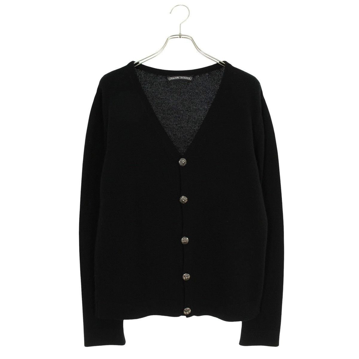 カーディガン CHROME HEARTS 2025SS CH Plus Cashmere Wool Cardigan CHROME HEARTS 2025SS CH Plus Cashmere Wool Cardigan Size XL