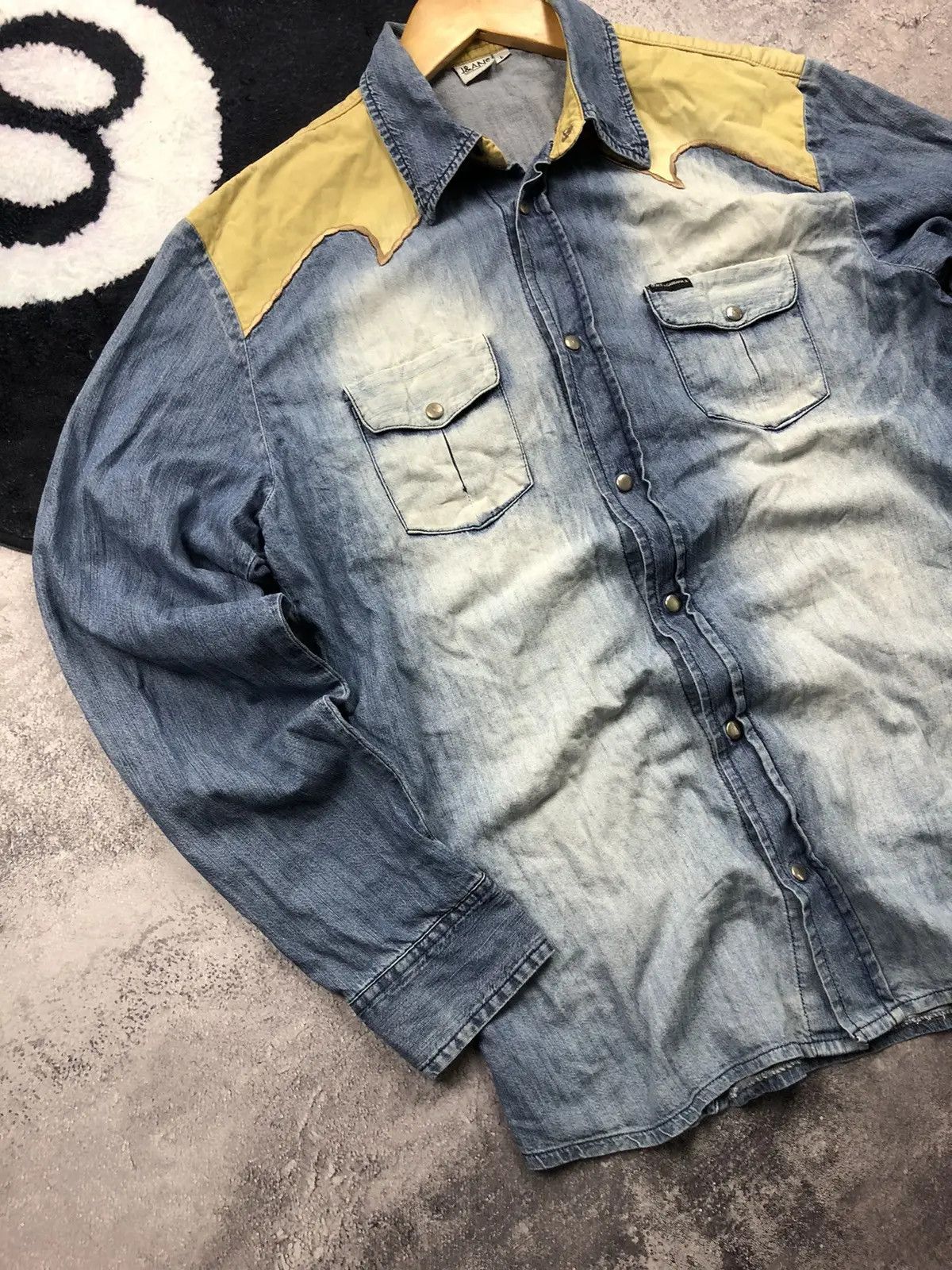 Dolce & Gabbana DOLCE&GABBANA Vintage J&ANS AvantgardeStreetwear Denim Shirt Size US L / EU 52-54 / 3 - 3 Thumbnail