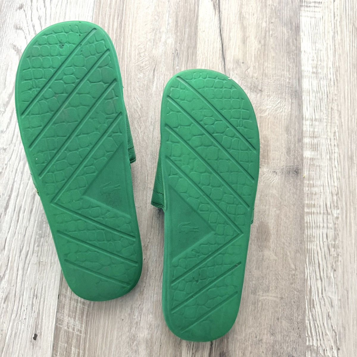 Lacoste LACOSTE • Fraiser Slide Sandal "Green" (13M) Size US 13 / EU 46 - 4 Thumbnail