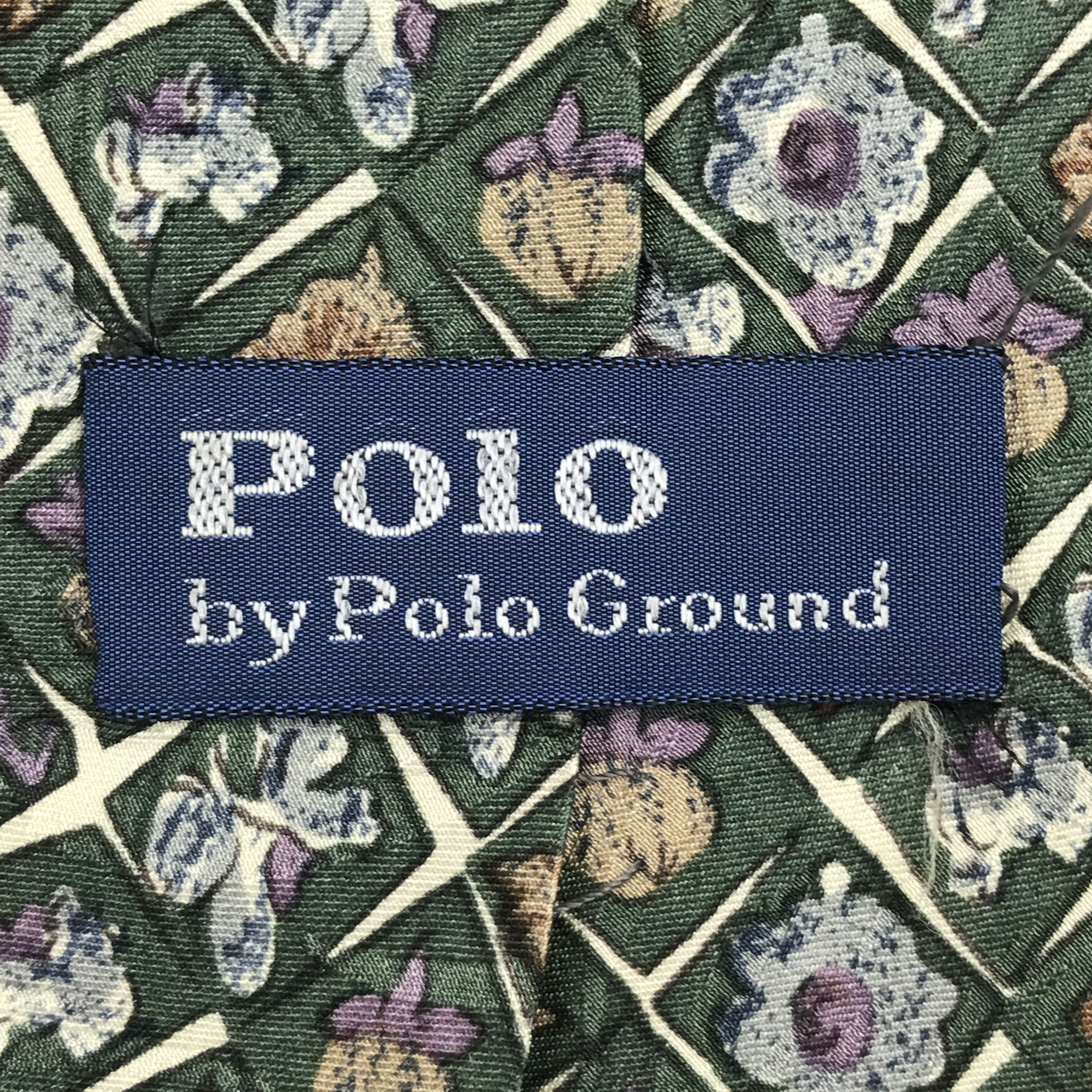 Designer × Polo Ralph Lauren × Vintage Vintage Ralph Lauren Silk Necktie Size ONE SIZE - 8 Thumbnail