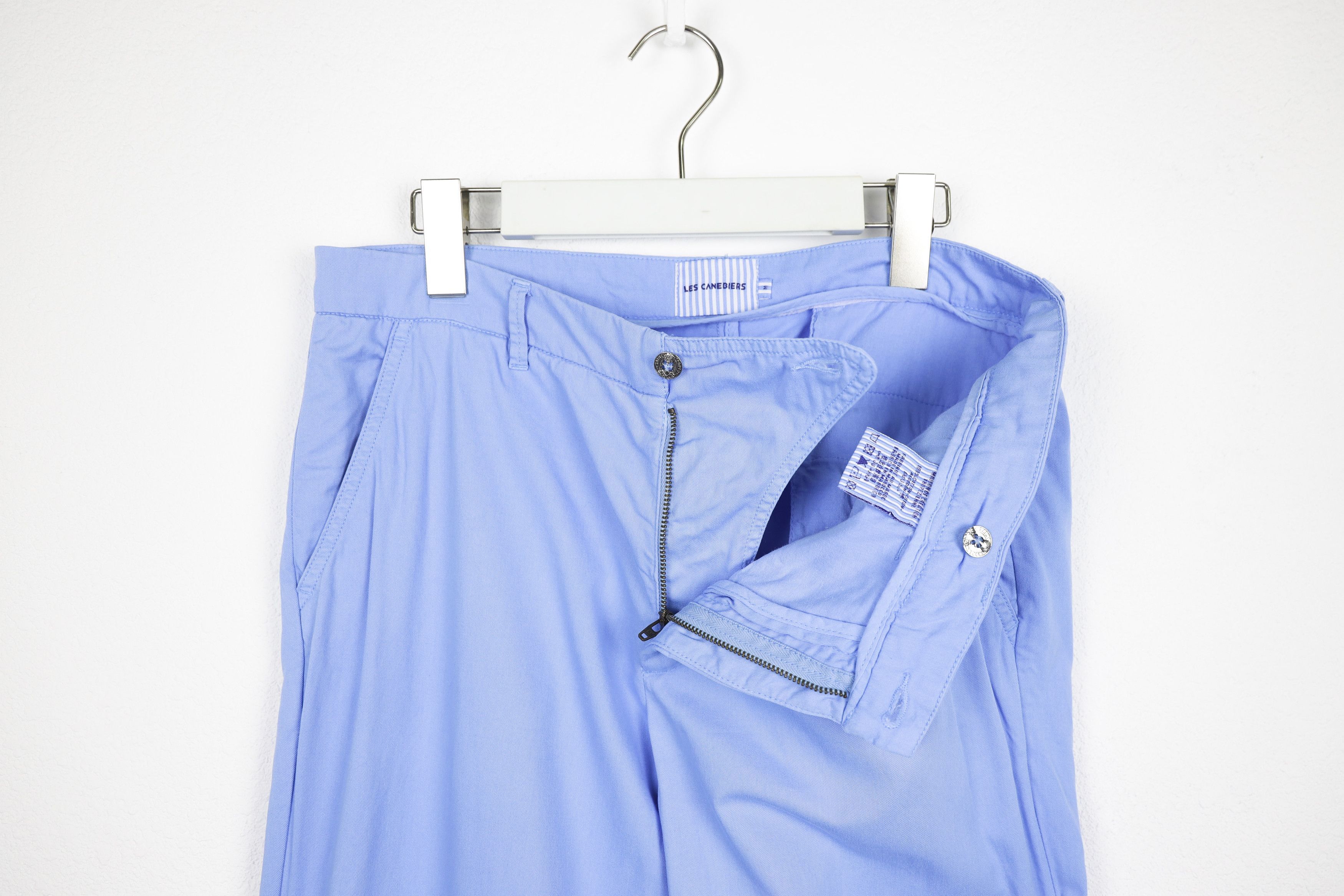 Designer × Life's a Beach × Vilebrequin Les Canebiers Blue Chino Tartane Pants Trousers Size US 31 - 5 Thumbnail