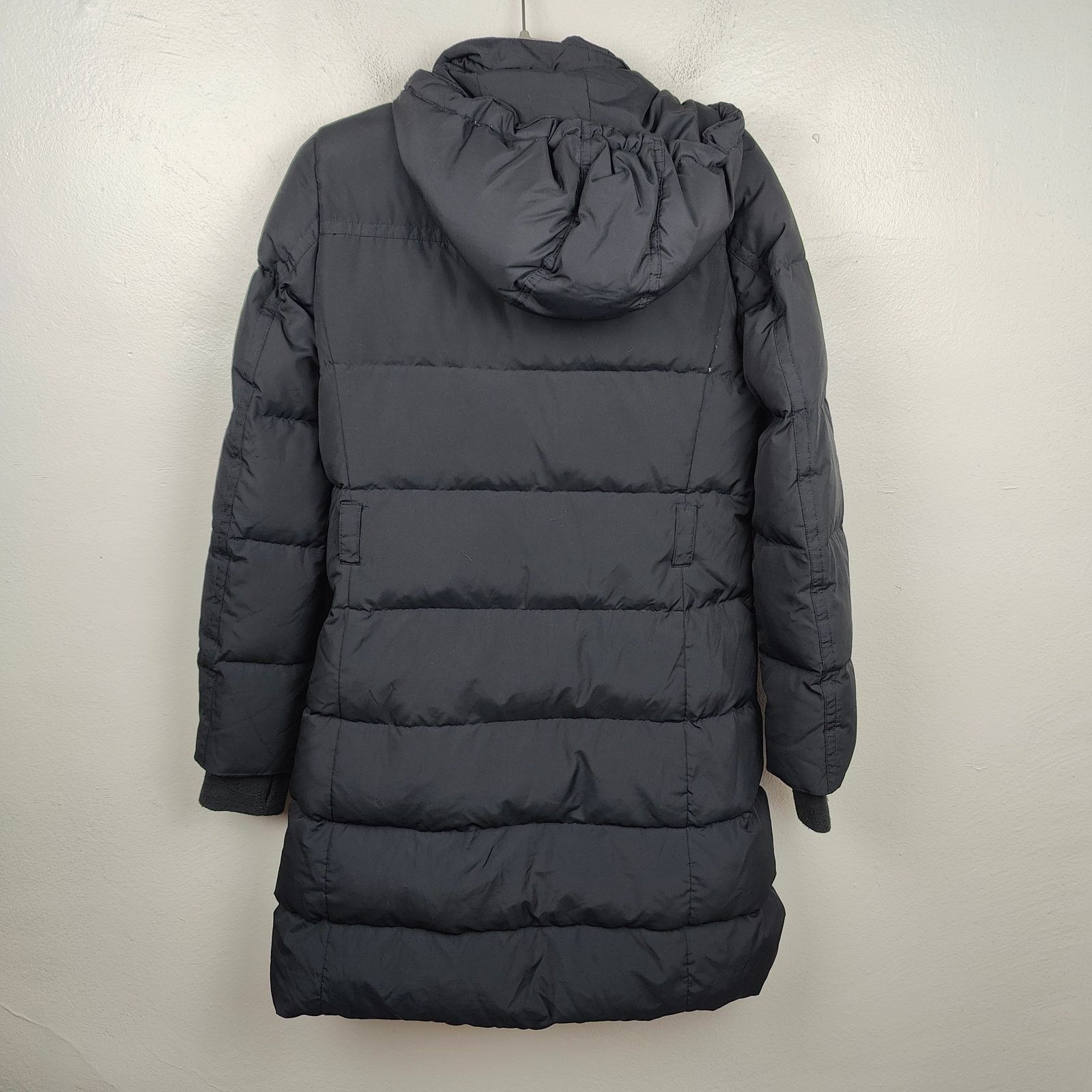 J.Crew J. Crew Long Down Puffer Coat Womens XS Black Removable Hood Size XS / US 0-2 / IT 36-38 - 5 Thumbnail