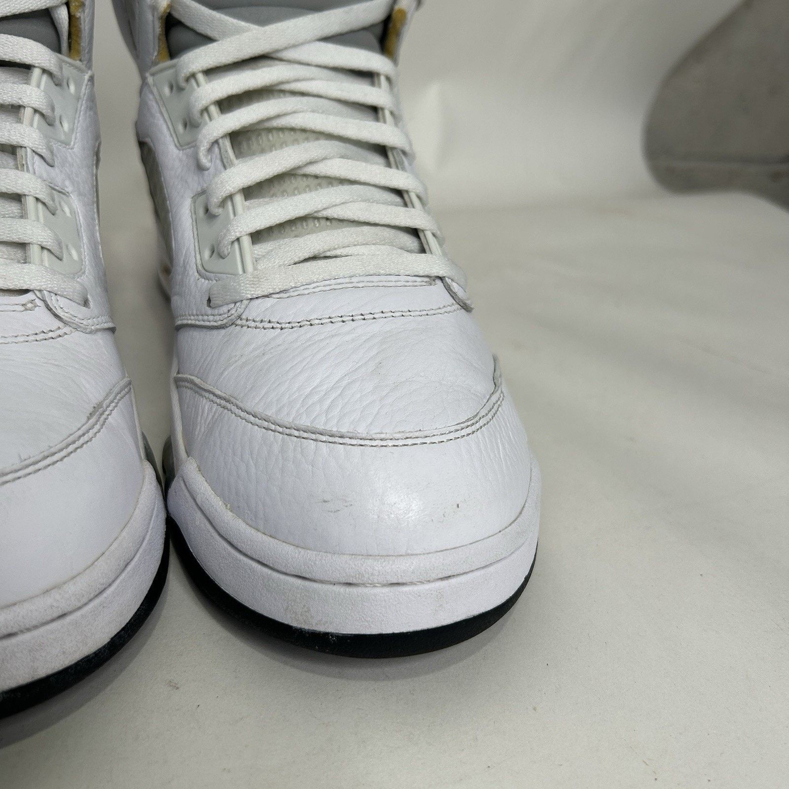 Nike Nike Air Jordan 5 Retro “White Metallic” Size US 13 / EU 46 - 11 Thumbnail