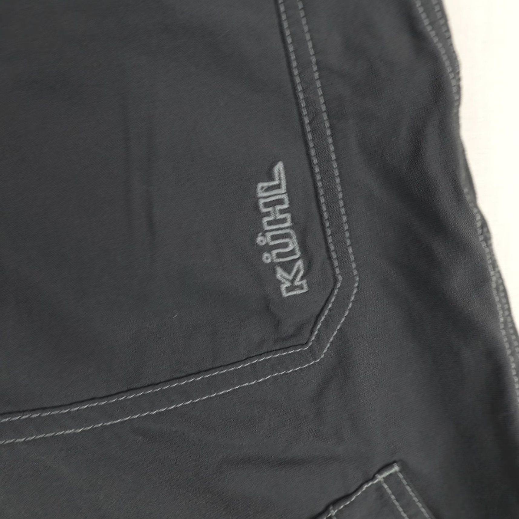 Vintage Kuhl Mens Shorts Cargo 40 Adult Gray Nylon Spandex Renegade Outdoor Hiking Size US 40 / EU 56 - 5 Thumbnail