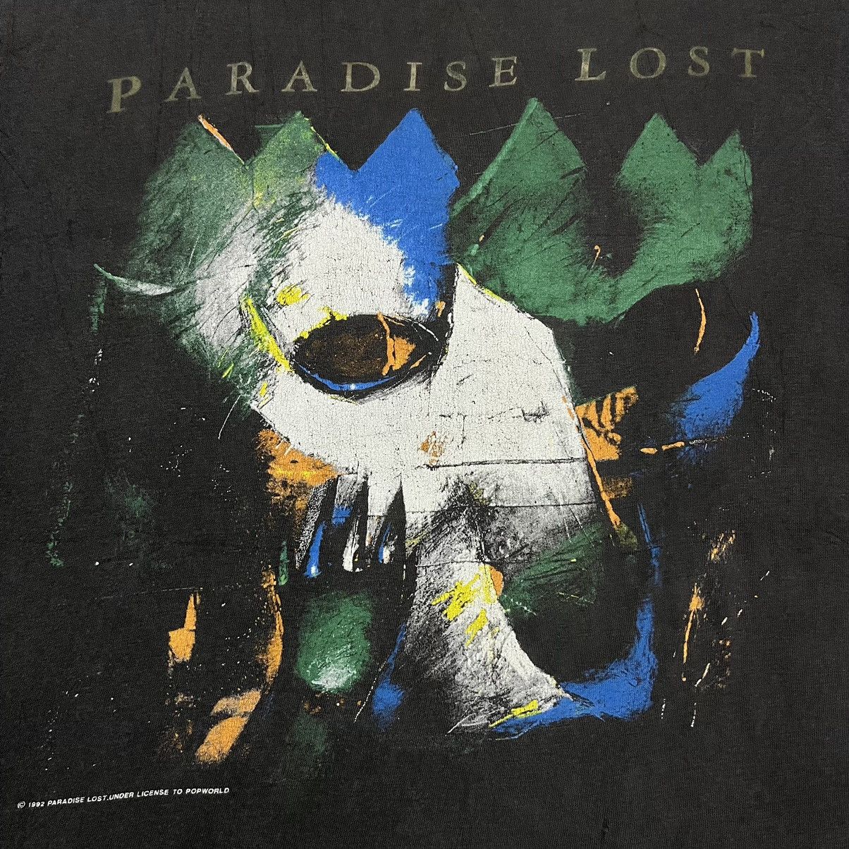 Band Tees × Vintage Vintage 1992 Paradise Lost Shades Of God Tour T Shirt Size US XL / EU 56 / 4 - 5 Thumbnail