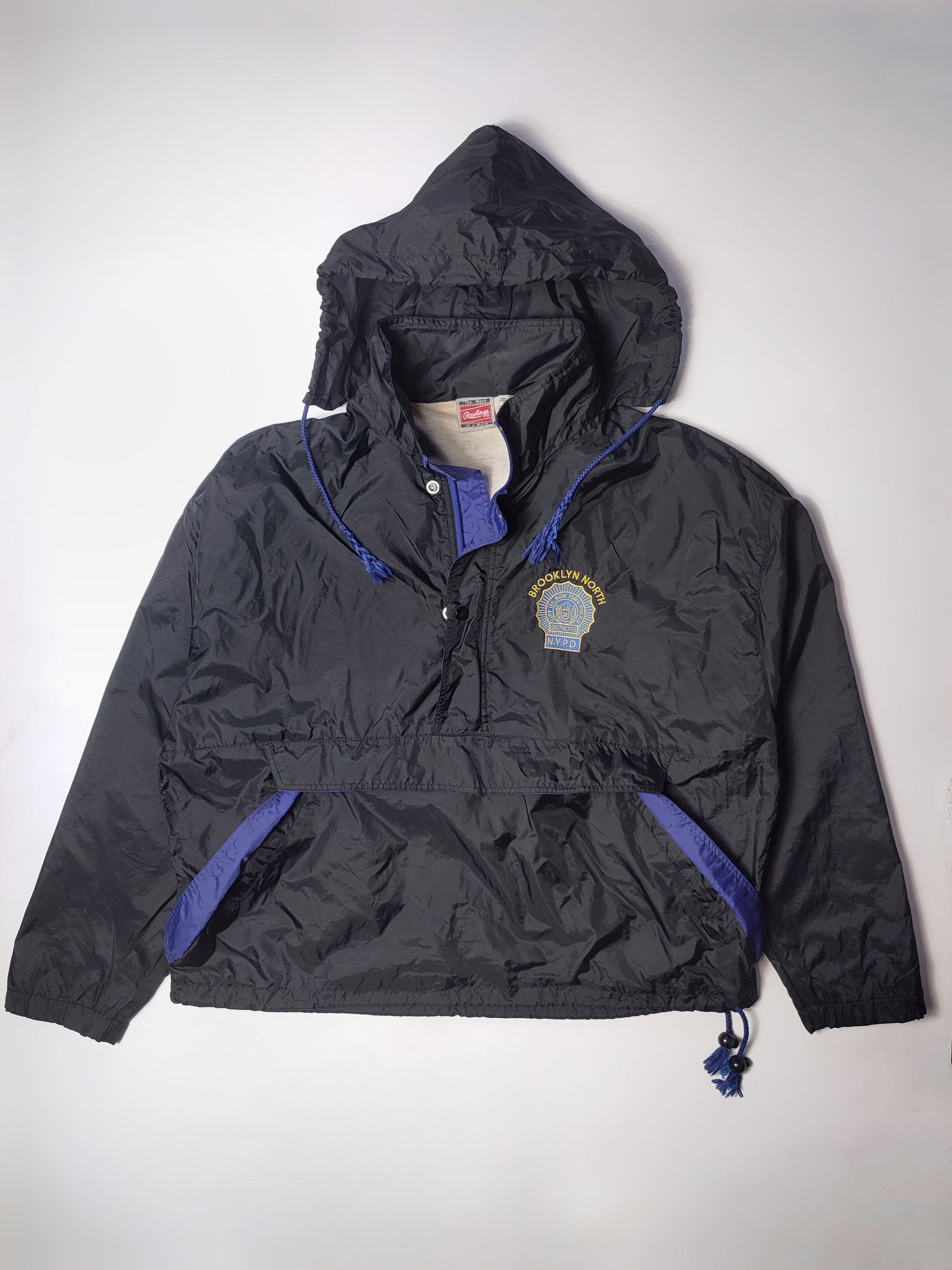 Vintage Police NYPD Brooklyn Detective Anorak Jacket