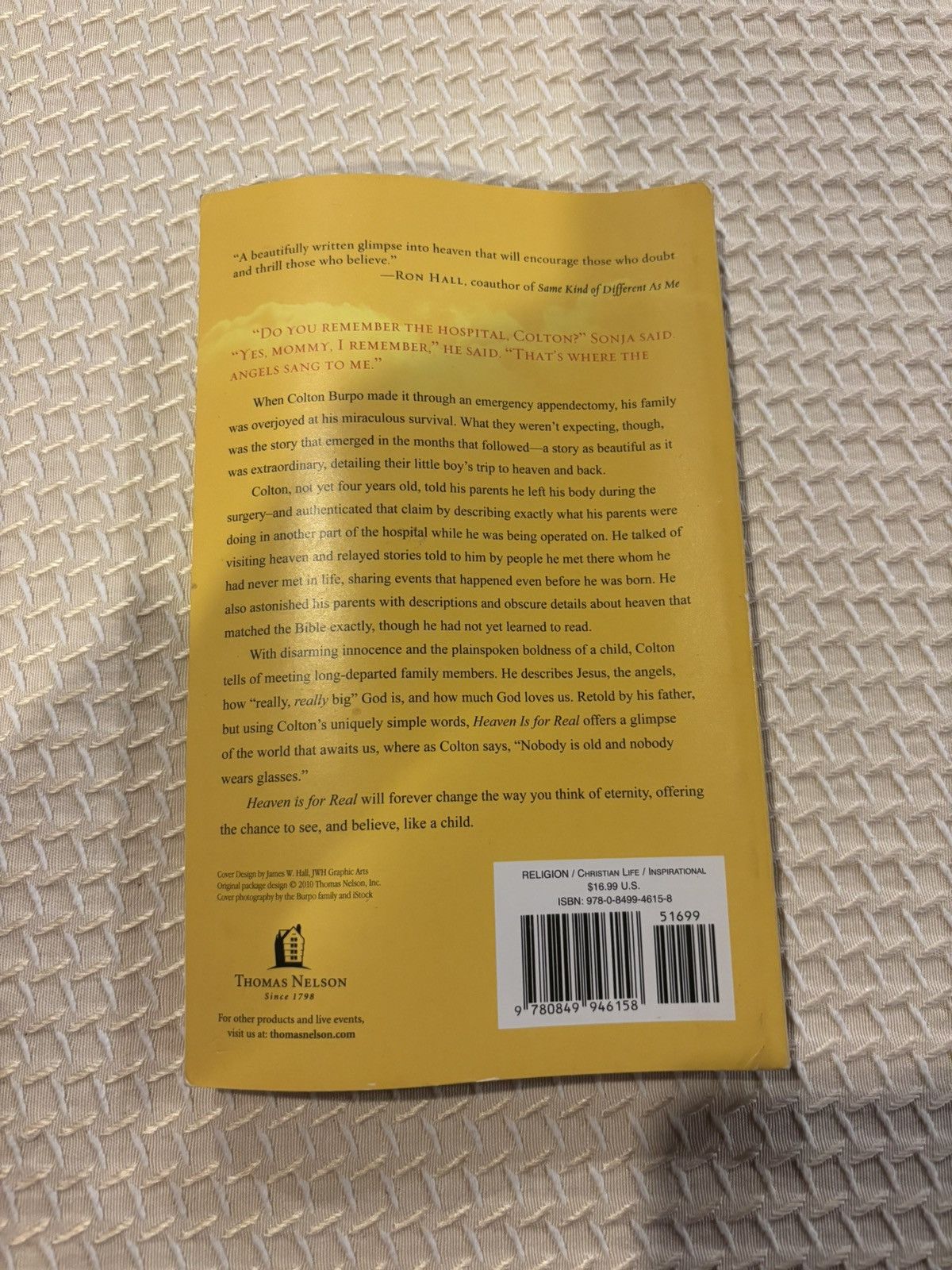 Other Heaven is for real book.xm-301 Size ONE SIZE - 2 Thumbnail
