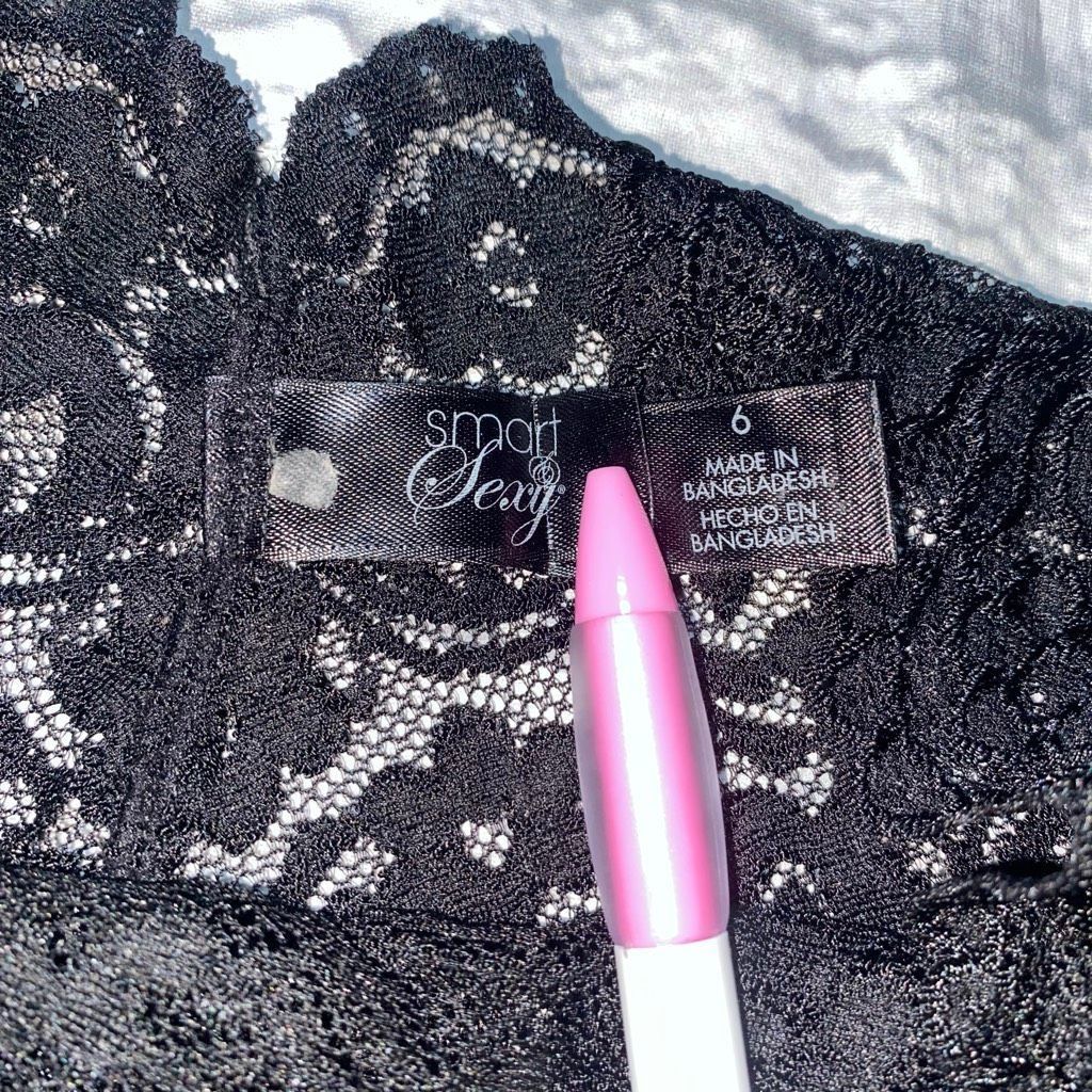 Other Smart & Sexy women 6 lace lingerie lace intimates black bran Size ONE SIZE - 3 Thumbnail