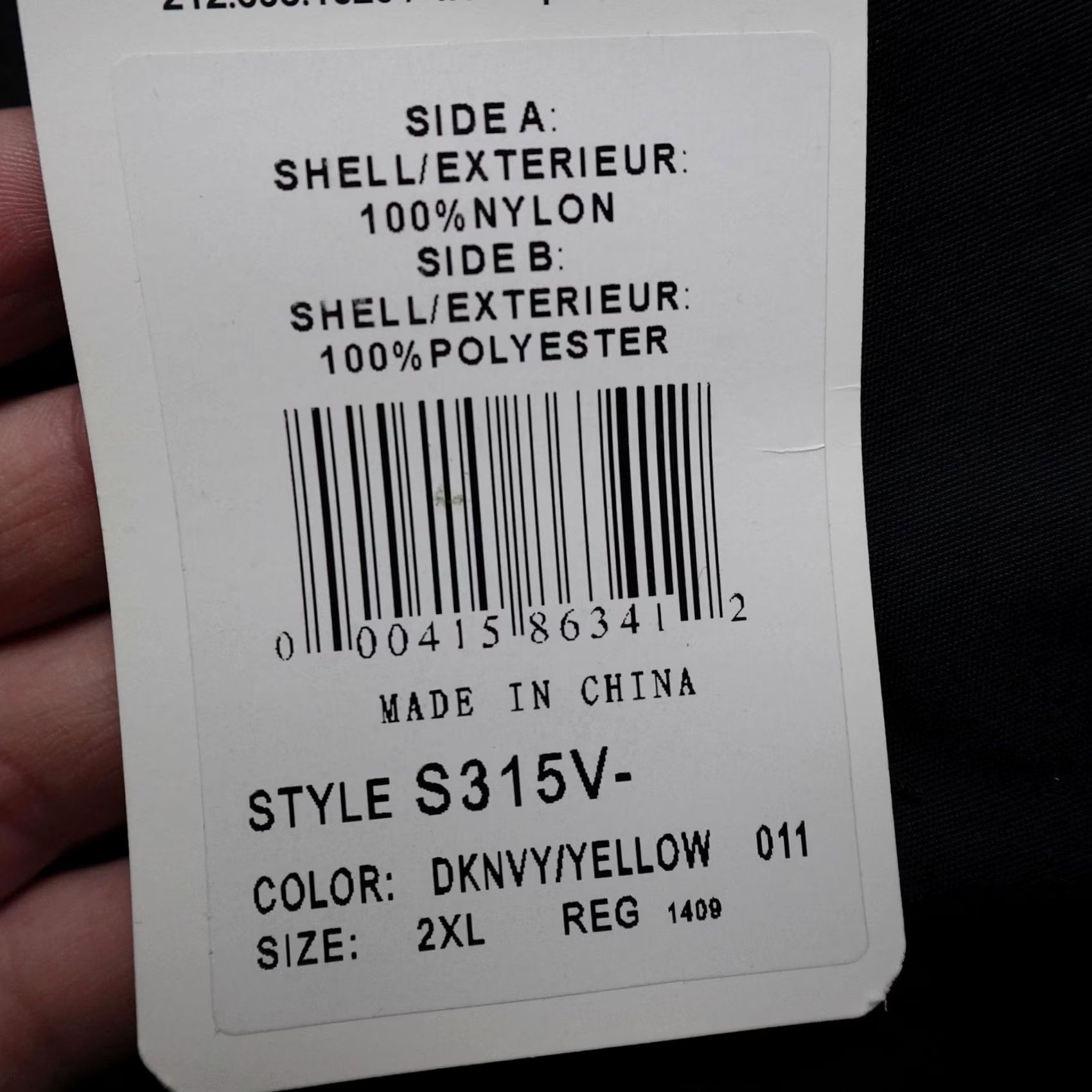 Vintage NEW Spiewak Jacket Mens 2XL Blue Yellow Hi Vis Reversible Full Zip Bomber Coat Size US XXL / EU 58 / 5 - 4 Thumbnail