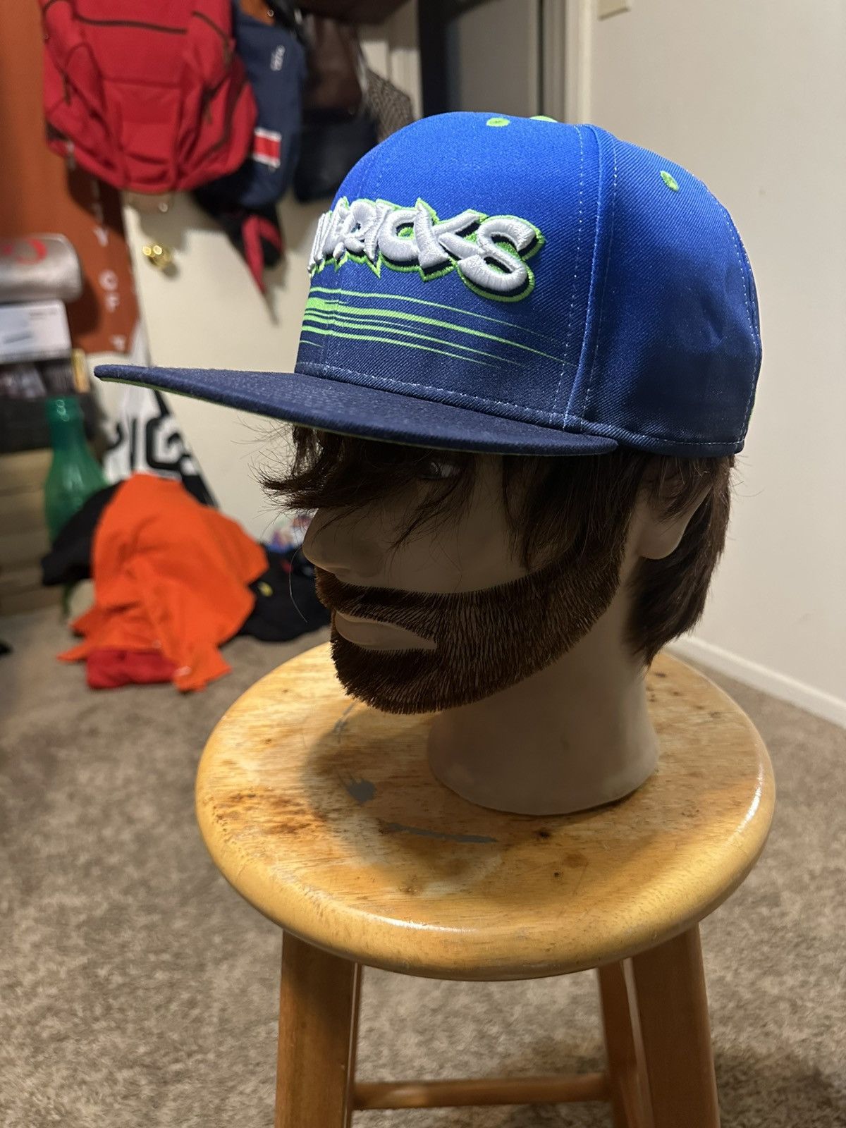 NBA Vintage NBA Dallas Mavericks “triple green” hat 00s Size ONE SIZE - 6 Thumbnail
