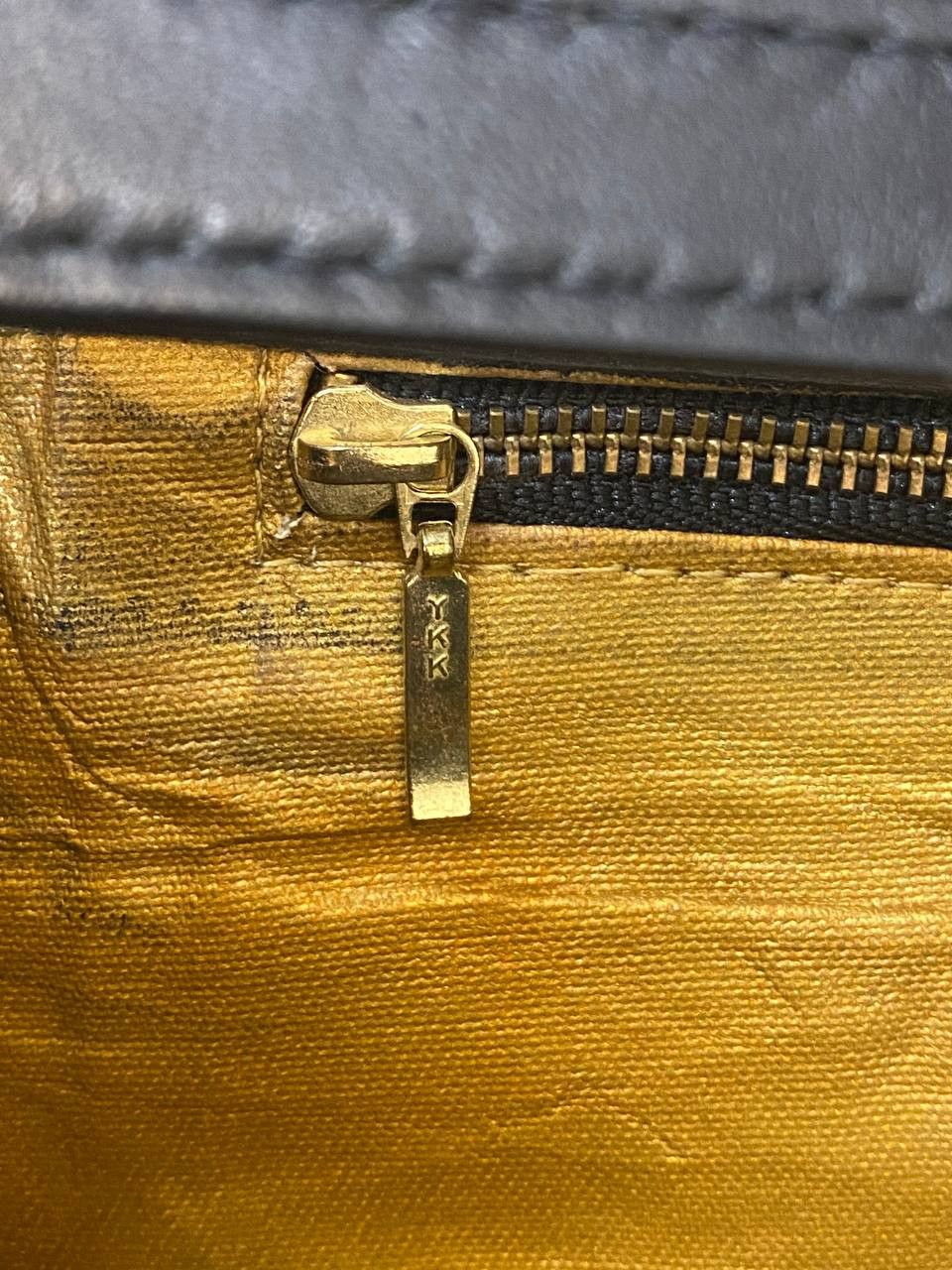 Versace GIANNI VERSACE Sunburst Chain Shoulder Bag Leather Black Size ONE SIZE - 10 Thumbnail