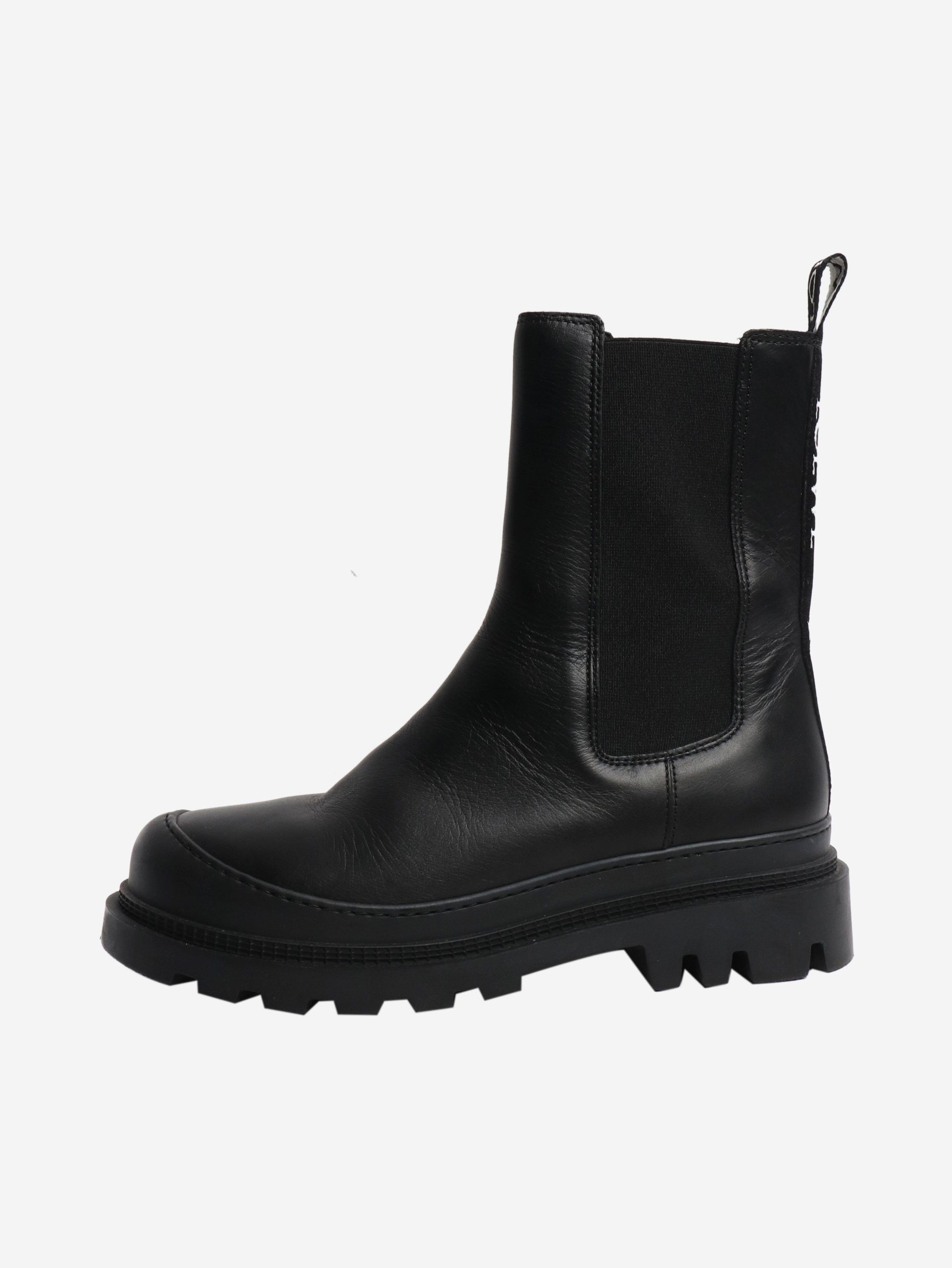 Loewe Black leather chelsea boots - EU 37 (UK 4) Size US 6 / IT 36 - 1 Thumbnail