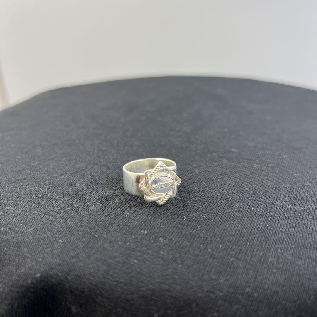 Jean Paul Gaultier Gothic Stone Ring 925