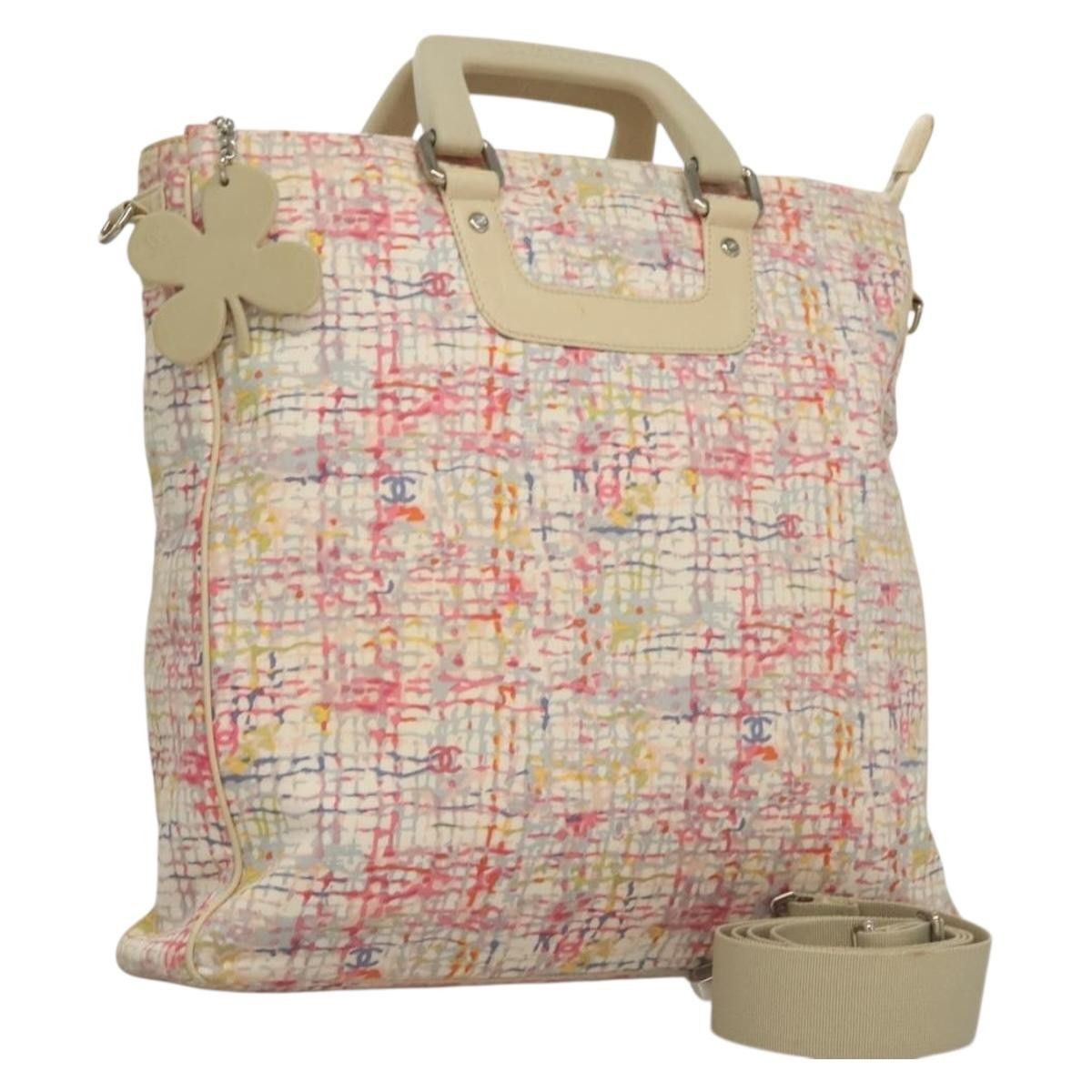 Chanel Chanel Vintage CC clover tote Canvas Size ONE SIZE - 1 Thumbnail