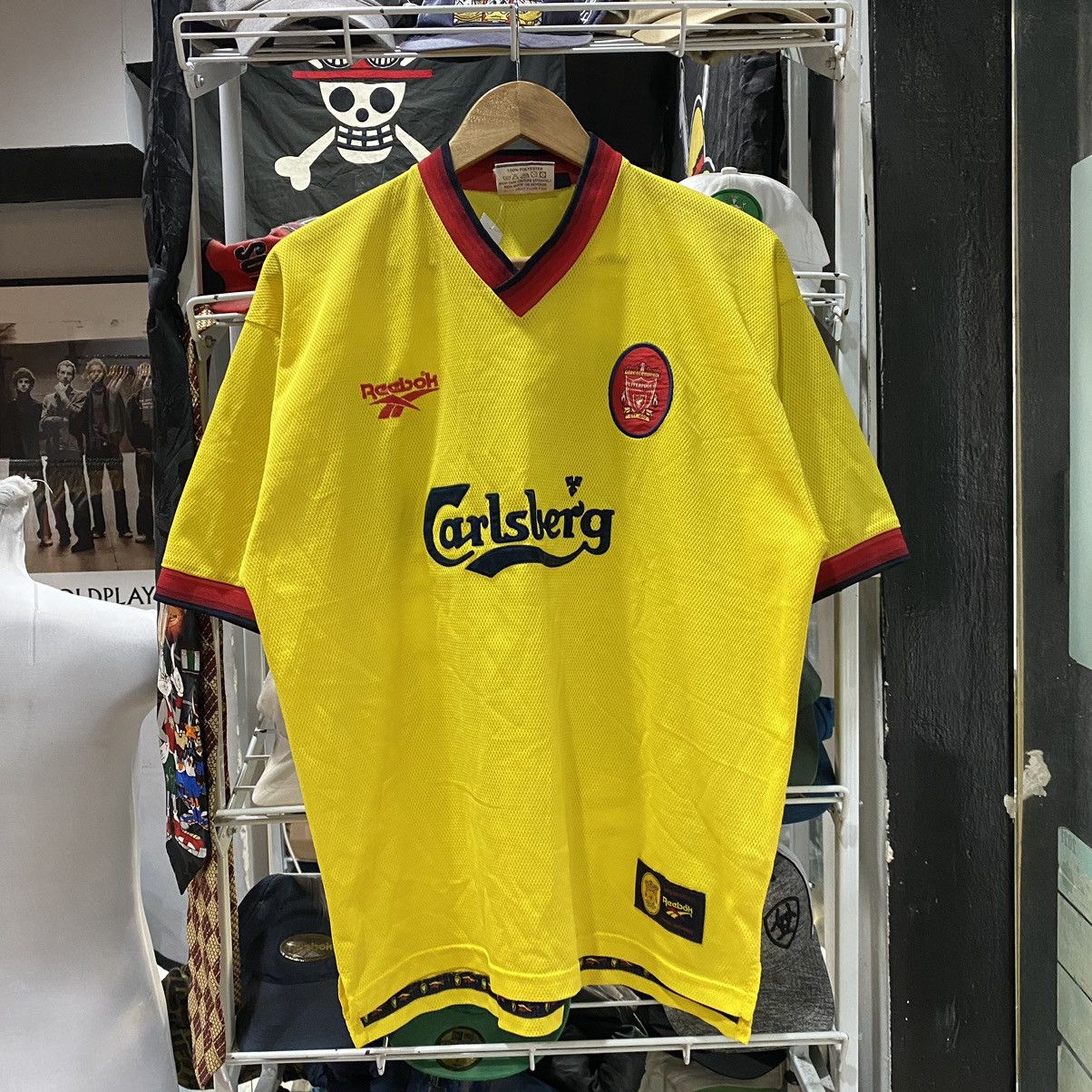 Vintage Liverpool FC Reebok 1997/99 Away Vintage Y2k Football Shirt Size US XL / EU 56 / 4 - 1 Thumbnail