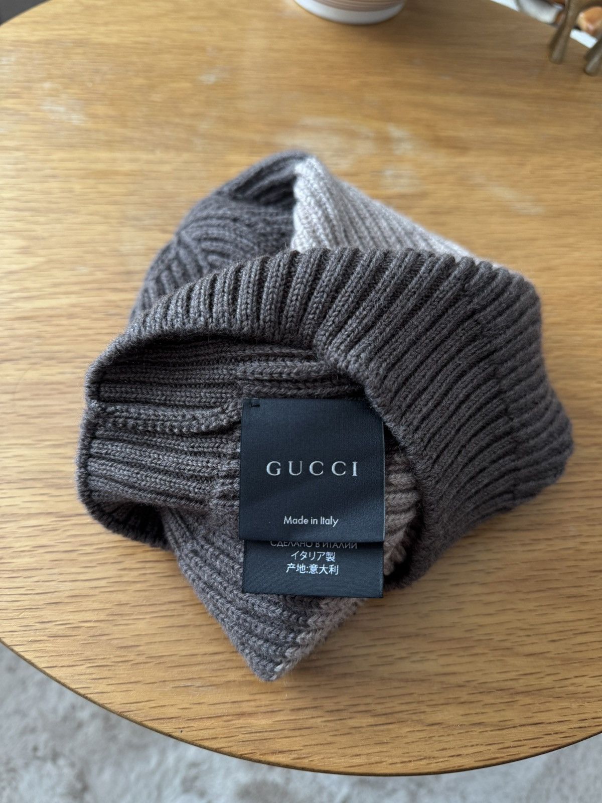 Gucci Gucci small logo beanie Size ONE SIZE - 4 Thumbnail