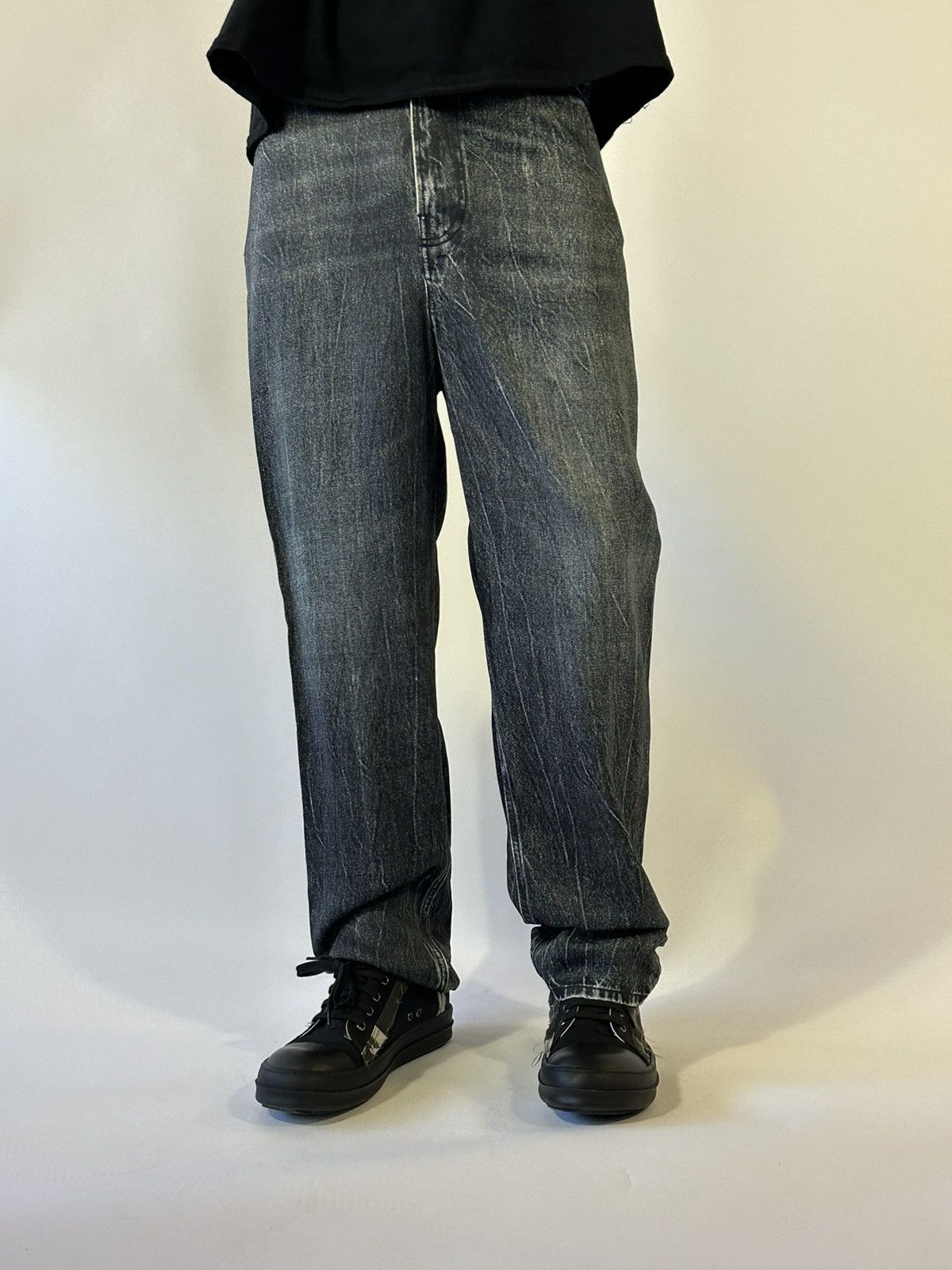Balenciaga Jean Sweatpants | Grailed