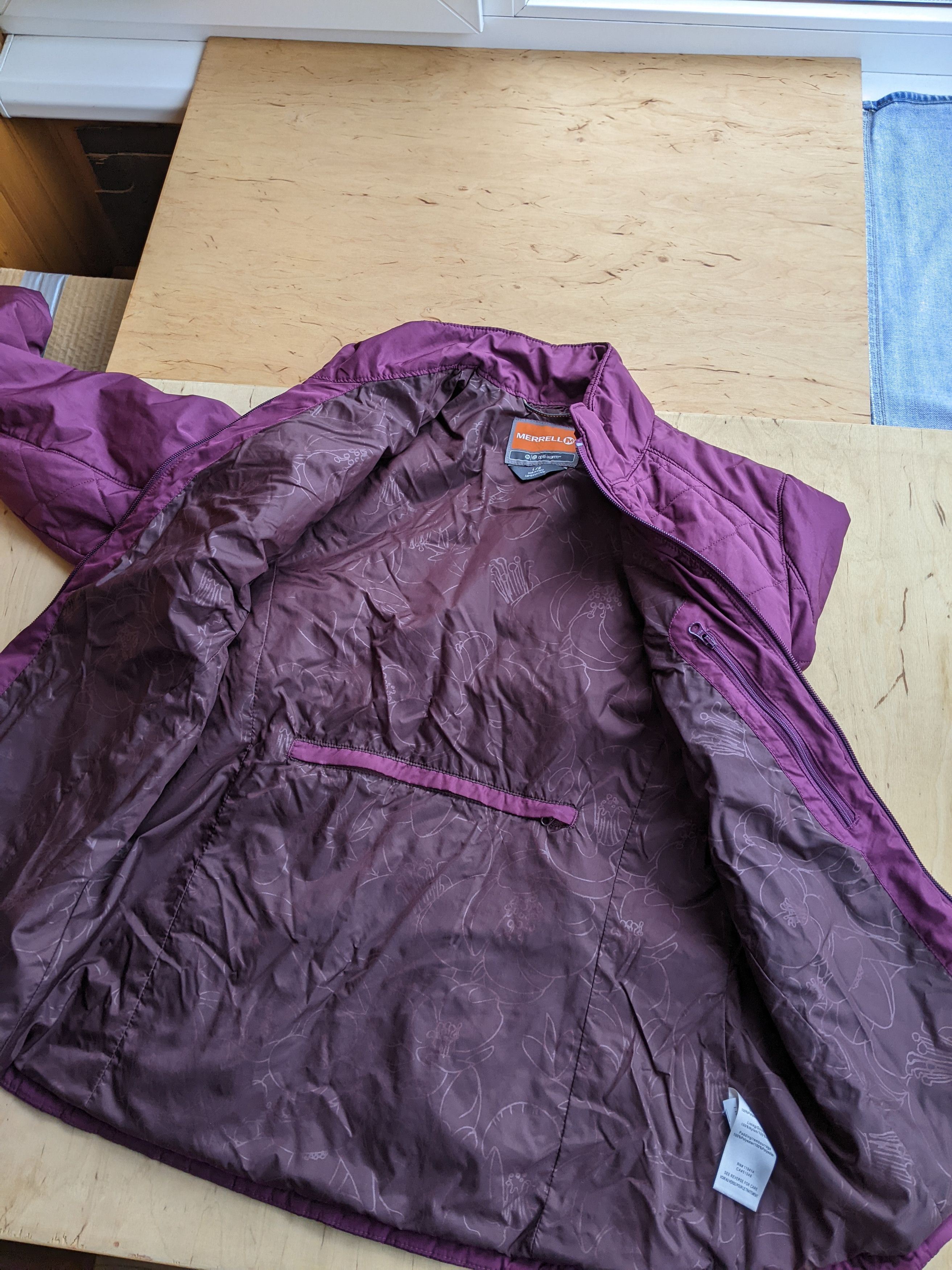 Merrell Merrell Womens Zip Jacket The North Face Arcteryx Patagonia Size L / US 10 / IT 46 - 10 Thumbnail