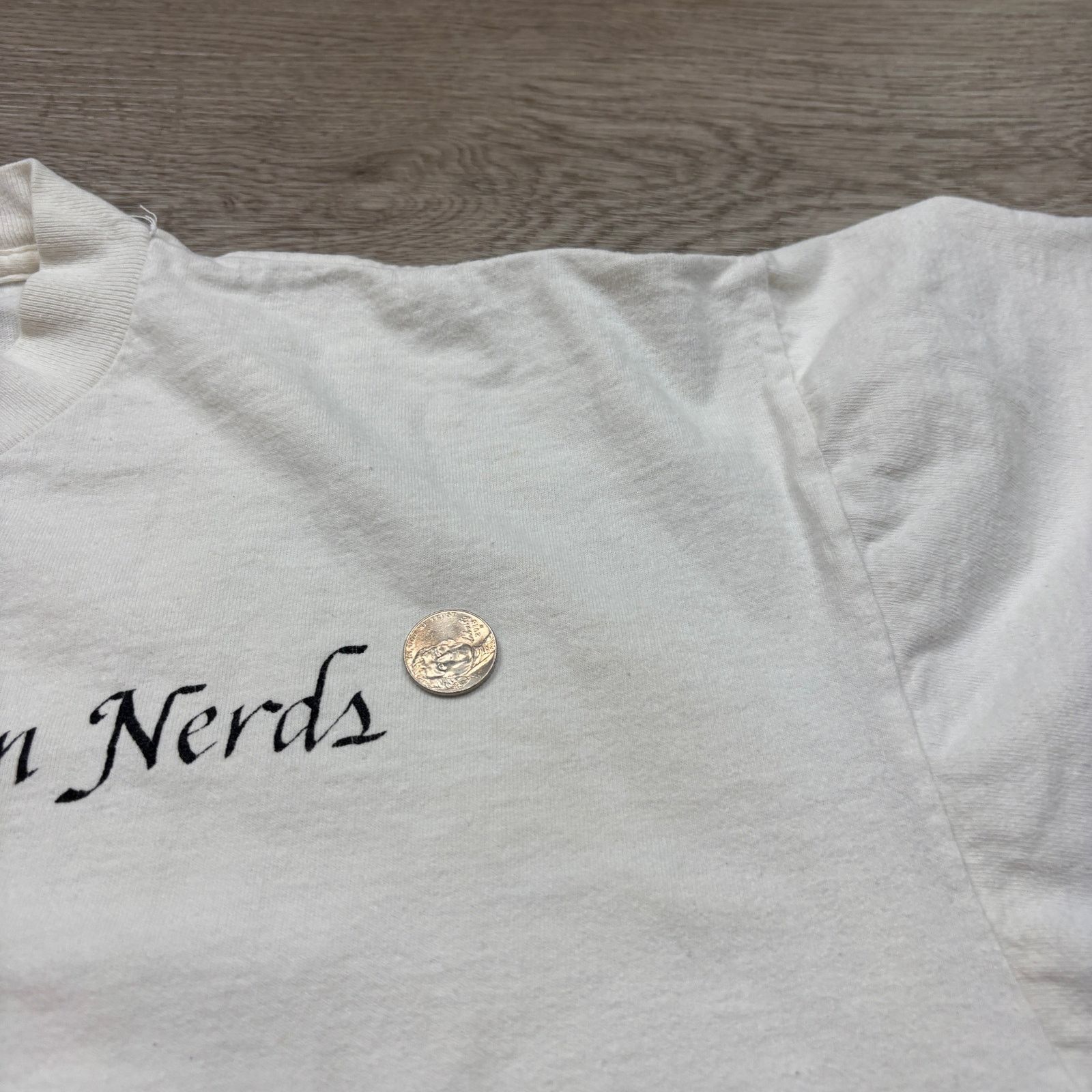 Vintage VTG 90s Good News For Modern Nerds God Equation Shirt XL Size US XL / EU 56 / 4 - 9 Thumbnail