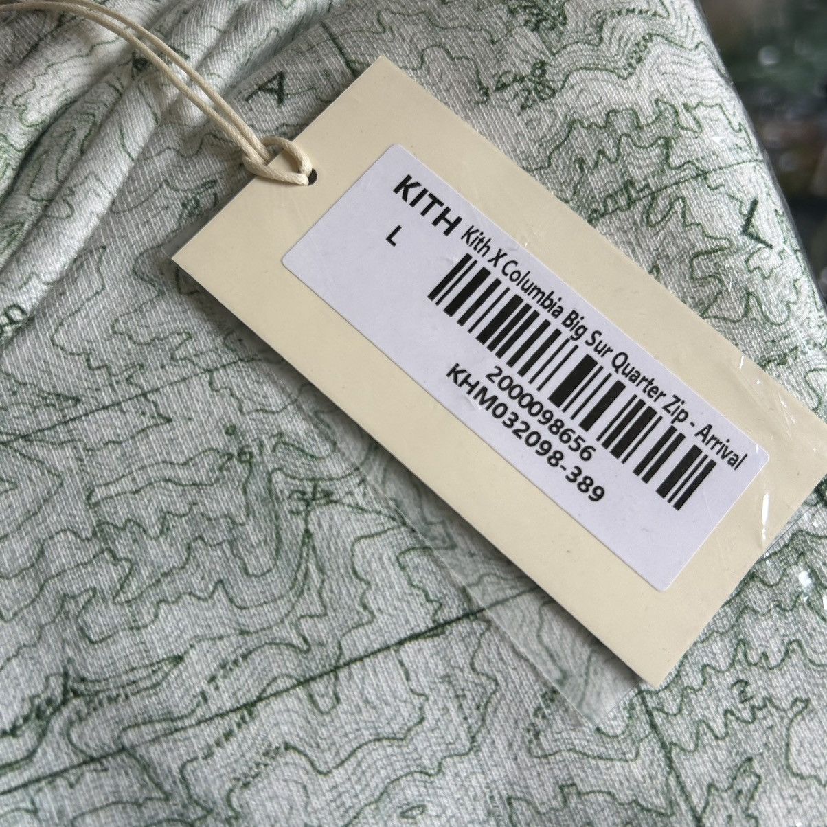Columbia × Kith ALPiNE RESEARCH DiViSiON BiG SUR FLEECE QUARTERZiP PULLOVER Size US L / EU 52-54 / 3 - 11 Thumbnail