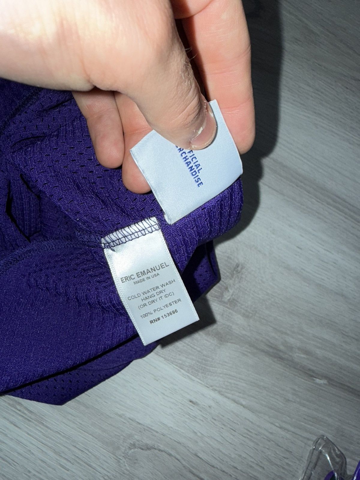 Eric Emanuel Eric Emanuel EE Basic Mesh Shorts – Purple (S) Size US 29 - 5 Thumbnail
