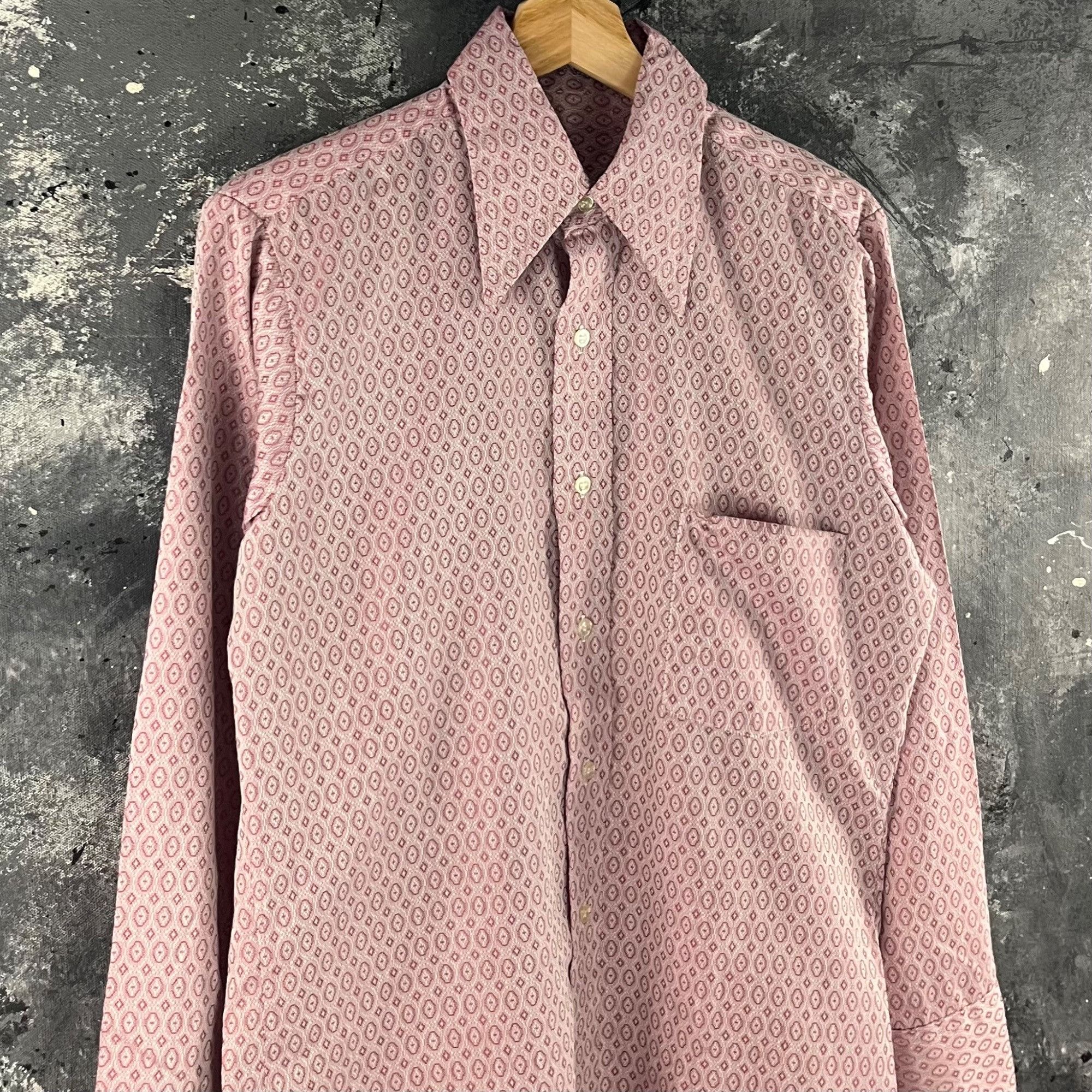 Vintage Vintage 60’s Sanforized button shirt Size US M / EU 48-50 / 2 - 2 Thumbnail
