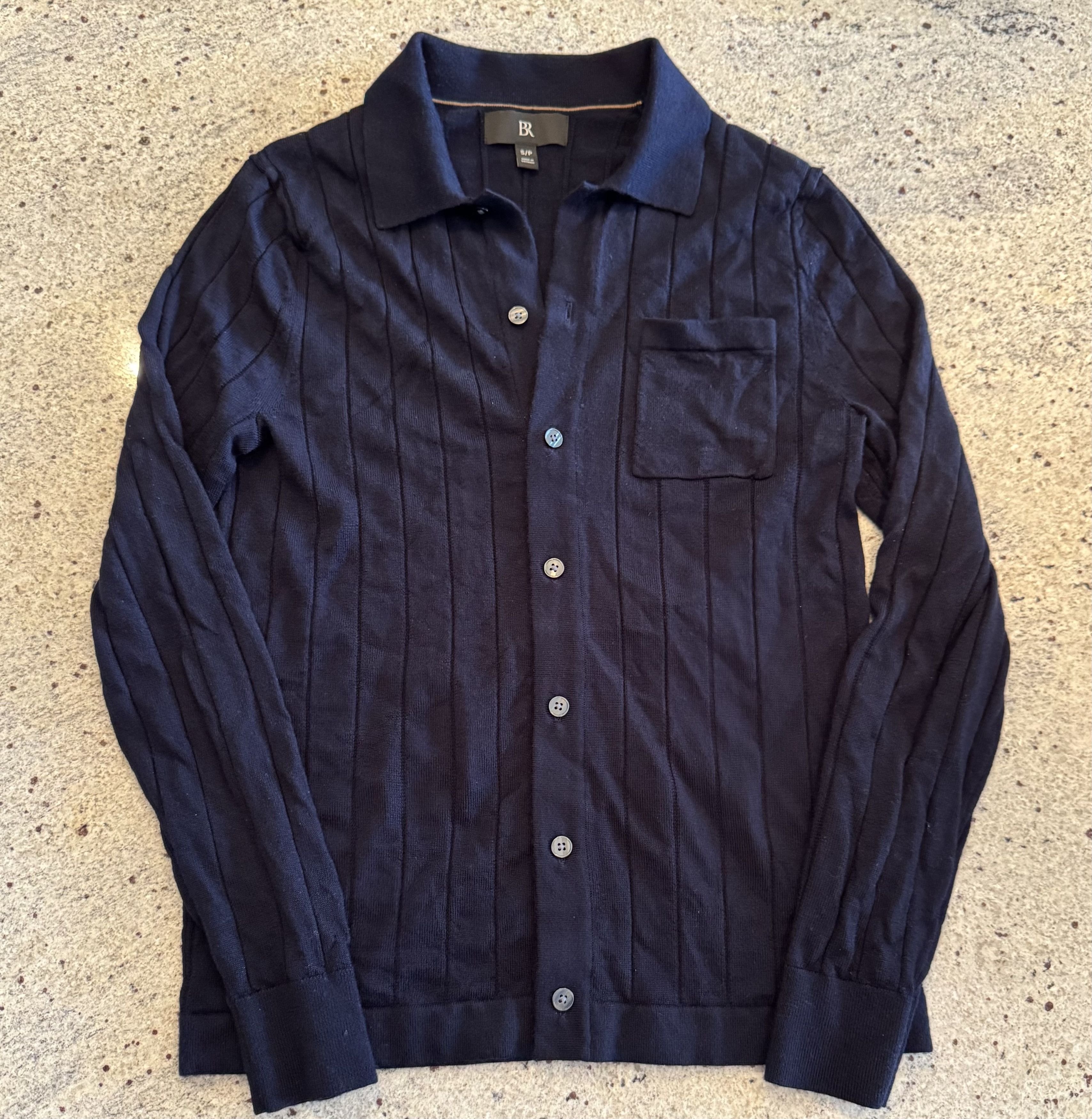Banana Republic Banana Republic 100% Extra Fine Merino Wool Sweater Size US S / EU 44-46 / 1 - 1 Thumbnail