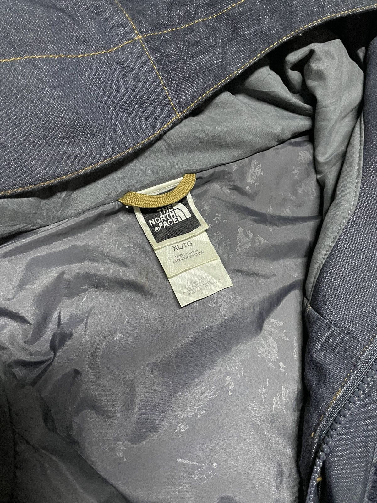 The North Face The North Face Hyvent Denim Outdoor gropcore jacket Size US XL / EU 56 / 4 - 6 Thumbnail