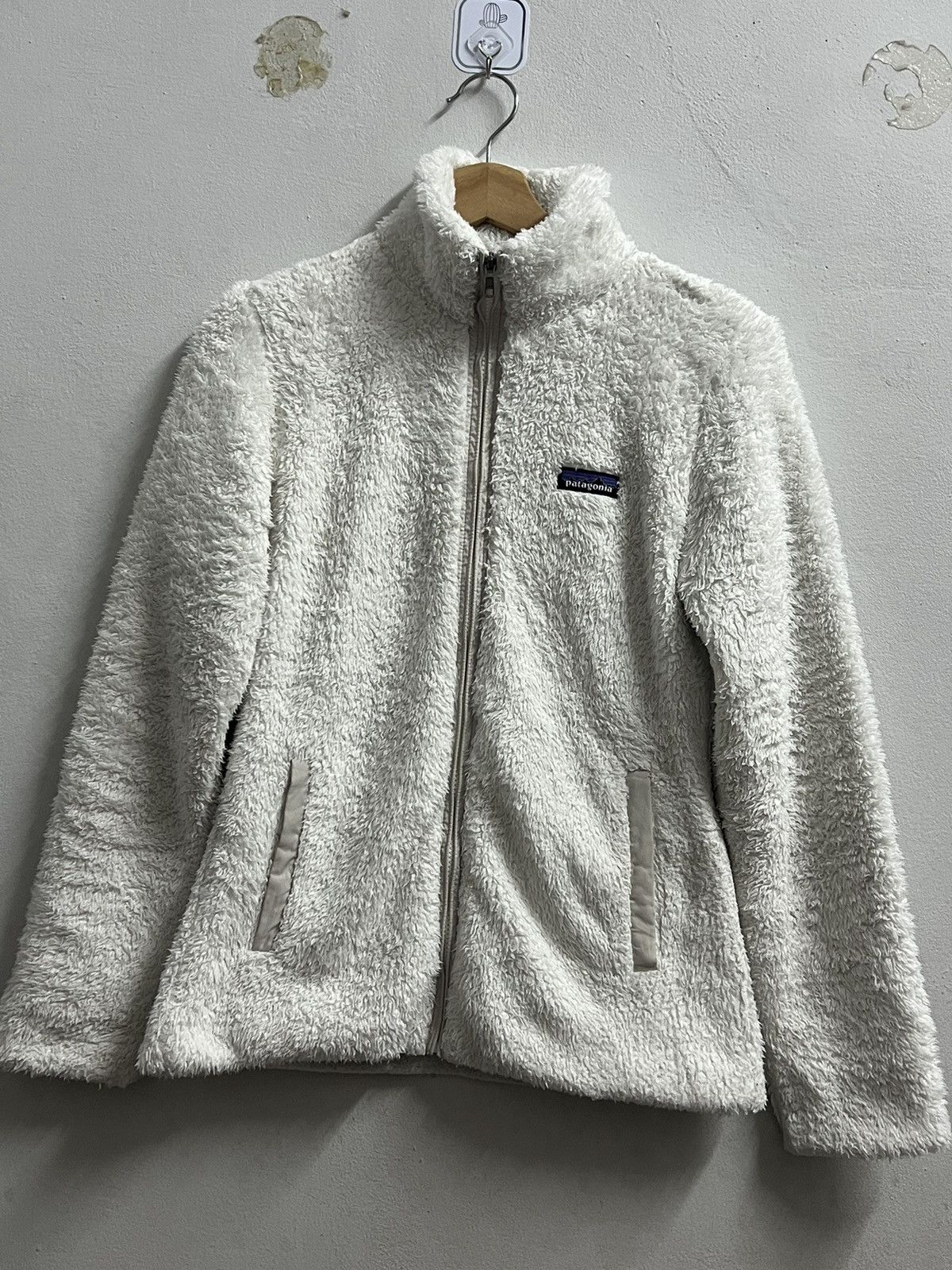 Patagonia PATAGONIA worn wear zipper jackets fleece white Size S / US 4 / IT 40 - 1 Thumbnail
