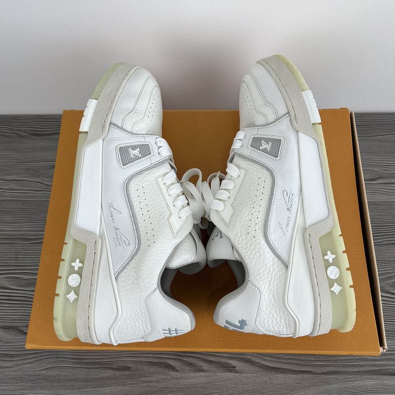Louis Vuitton Louis Vuitton Trainer Low Top Fashion Sneakers -2508 Size US 9 / EU 42 - 8 Thumbnail