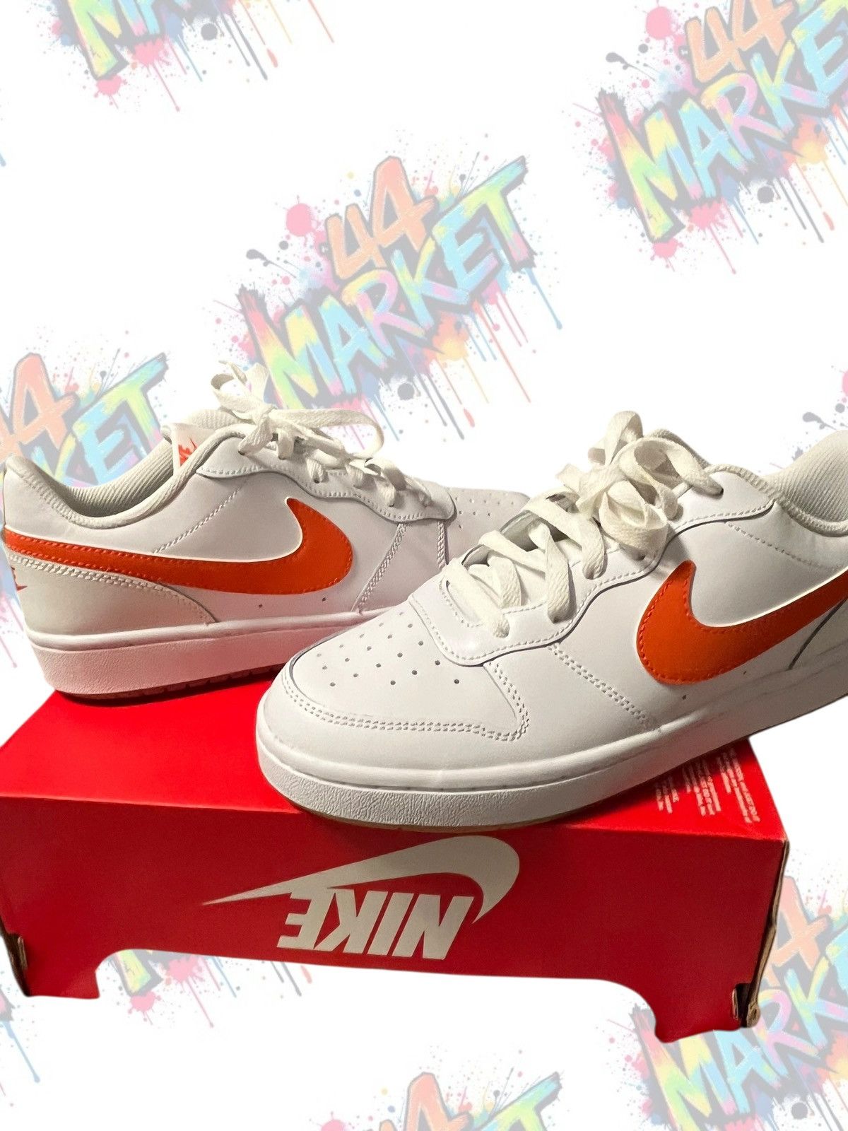 Nike New NIKE COURT BOROUGH LOW 2 (GS) Size US 8 / IT 38 - 7 Thumbnail