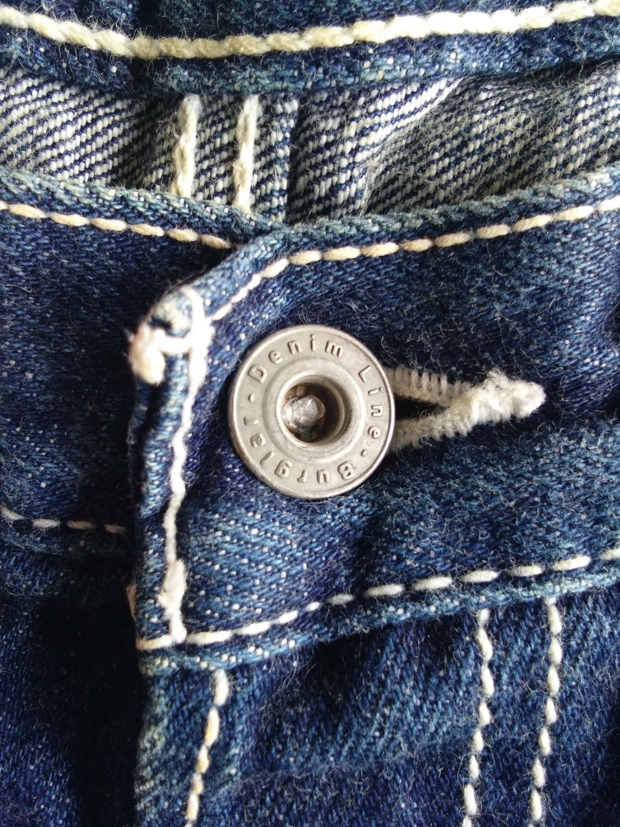 Japanese Brand RARE💥BURGLAR SELVEDGE BUCKLE BACK JAPANESE DENIM Size US 31 - 10 Thumbnail
