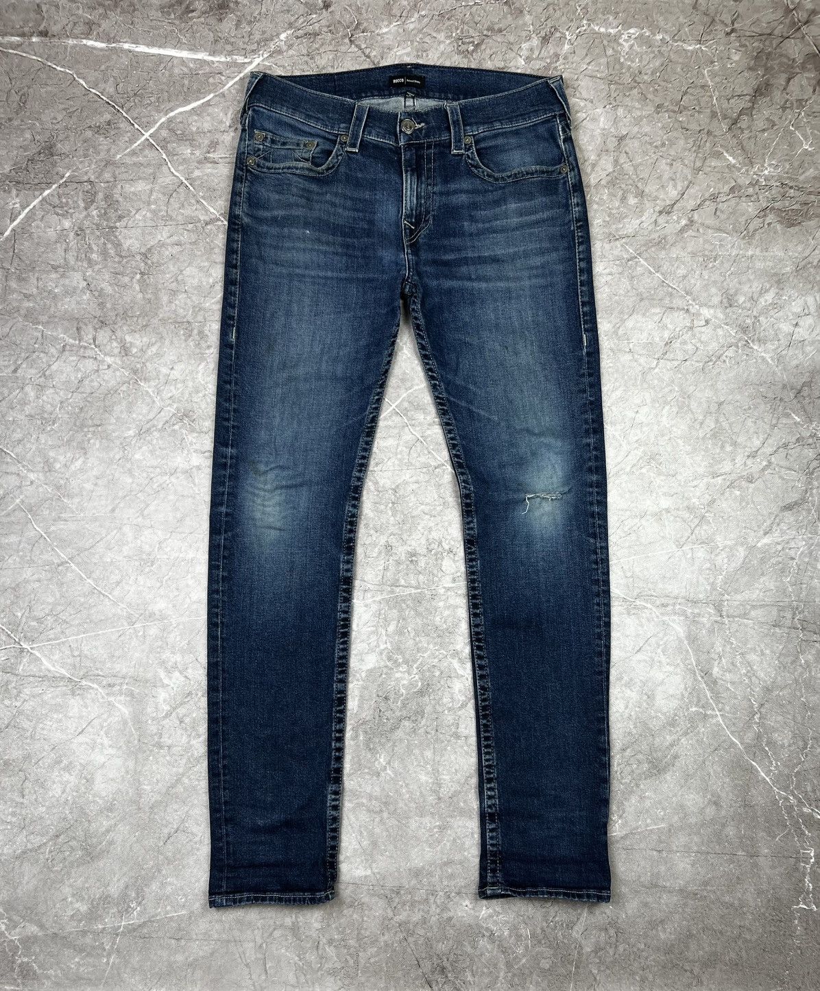 True Religion × Vintage True Religion Jeans Rare Y2K Streetwear Size US 34 / EU 50 - 2 Thumbnail
