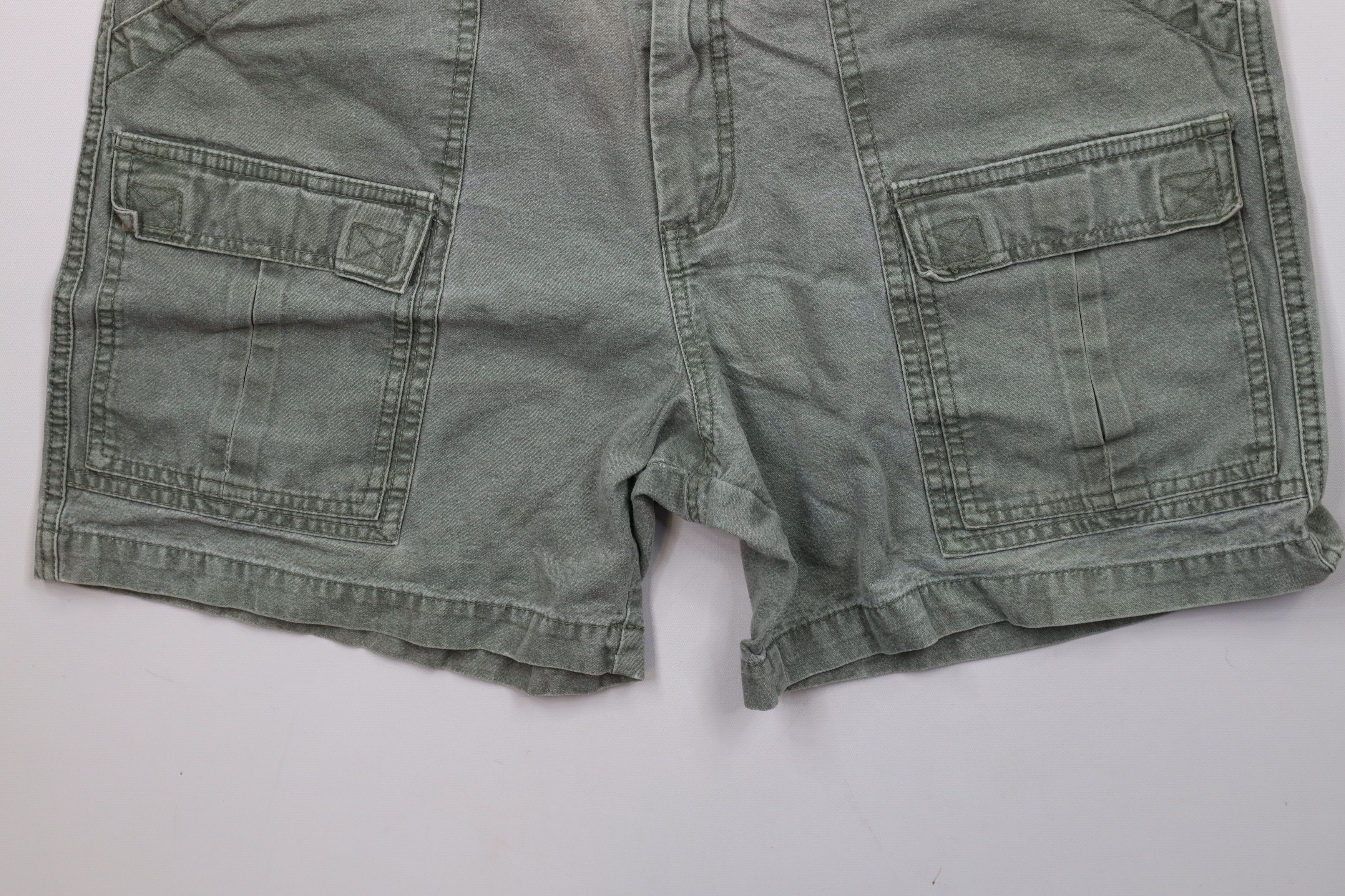 Vintage Vintage 90s Streetwear Above Knee Front Pocket Cargo Shorts Size US 36 / EU 52 - 4 Thumbnail