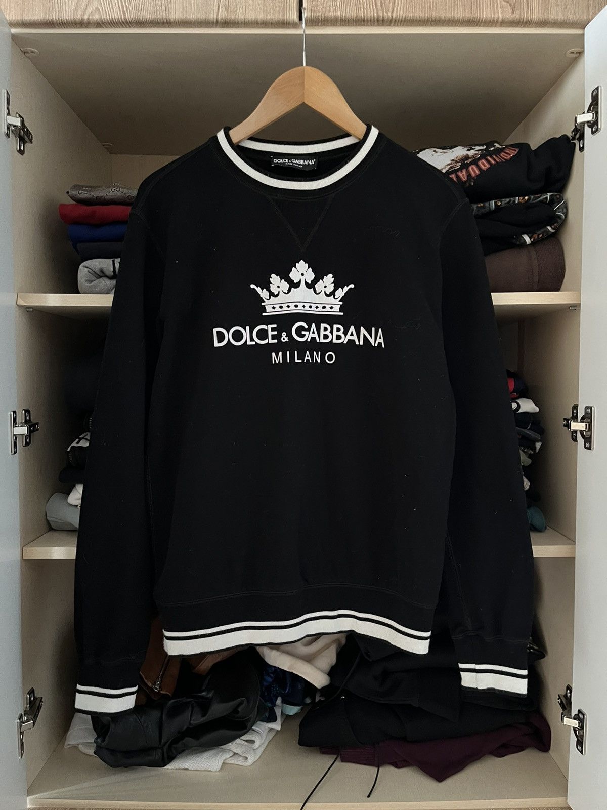 Dolce & Gabbana Rare Dolce&Gabbana DG Millenials Sweatshirt Size US S / EU 44-46 / 1 - 1 Thumbnail