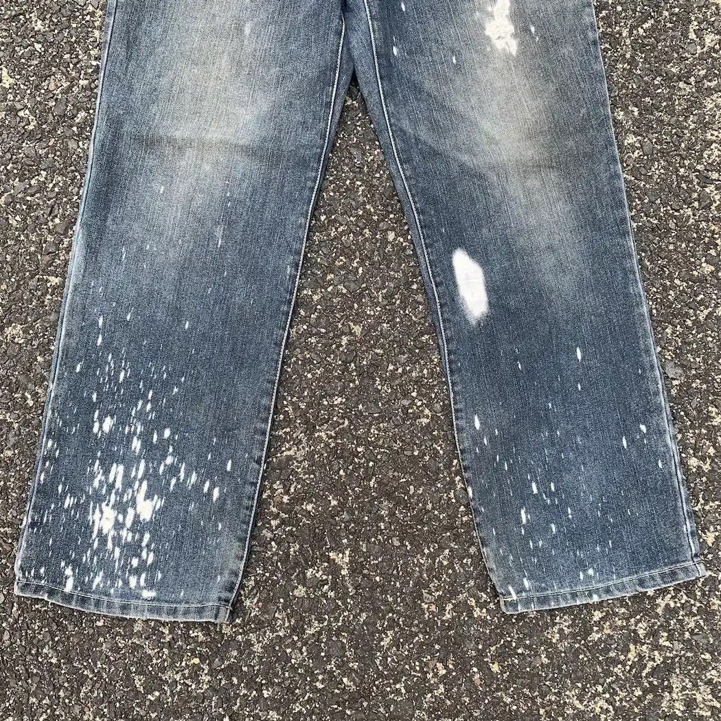 Edition Japan SCHWRZWARLD JAPAN Jeans Bleach 34x30 Faded Denim Baggy Pants Size US 34 / EU 50 - 5 Thumbnail