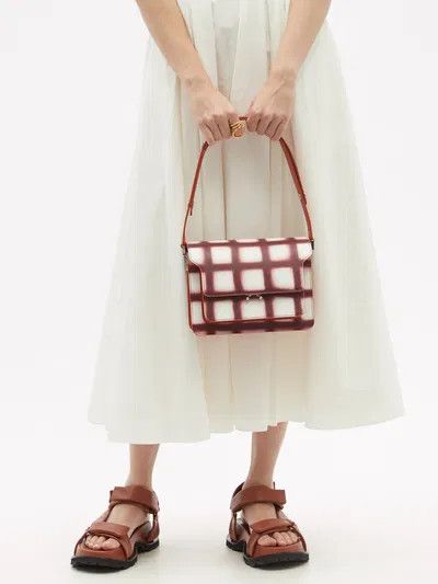 Marni o1y1125 Size : OS / Crossbody Bag in Brick/White Size ONE SIZE - 5 Thumbnail