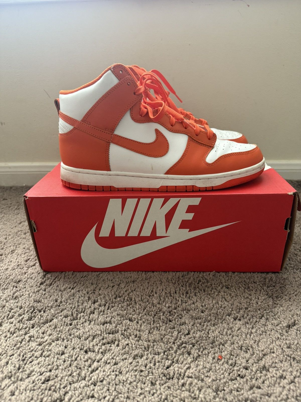 Nike Nike Dunk High (Syracuse) 2021 Size US 10 / EU 43 - 1 Thumbnail