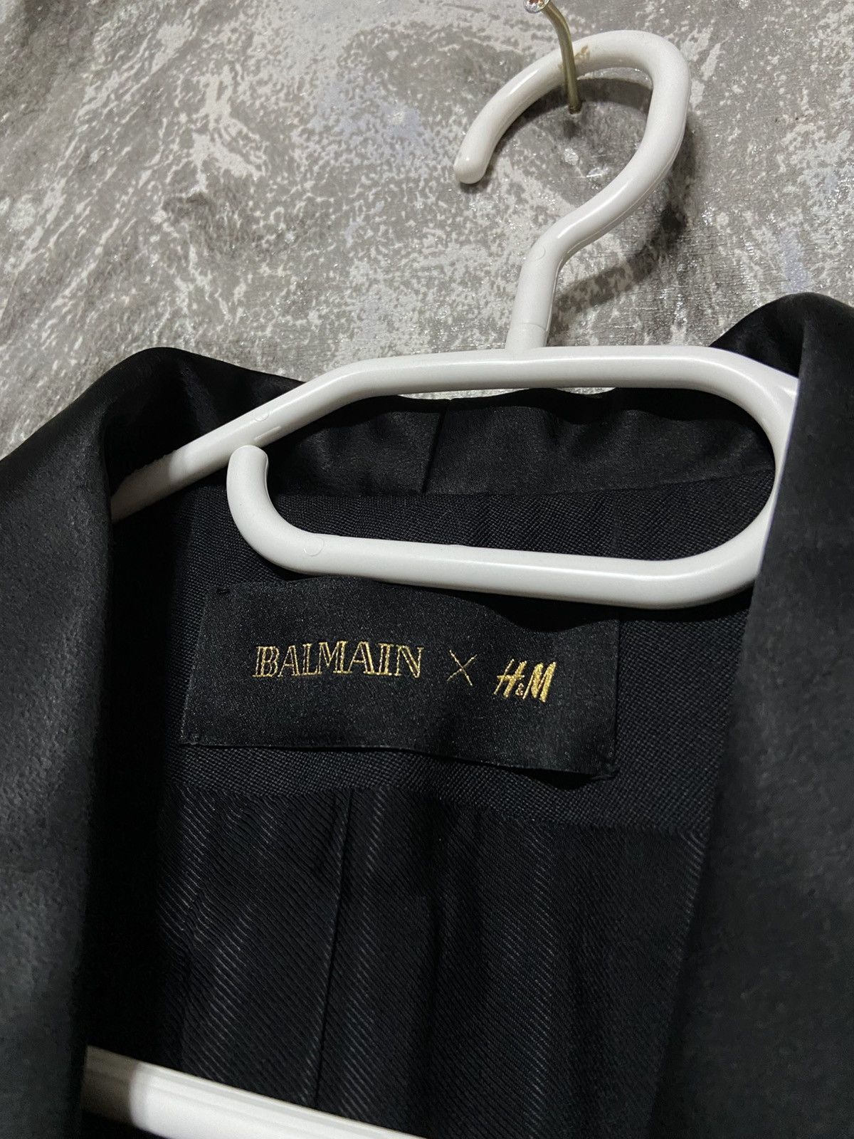 Balmain × H&M Balmain x H&M Black Blazer Jacket Dress Tuxedo Size 40 10 Size S / US 4 / IT 40 - 3 Thumbnail