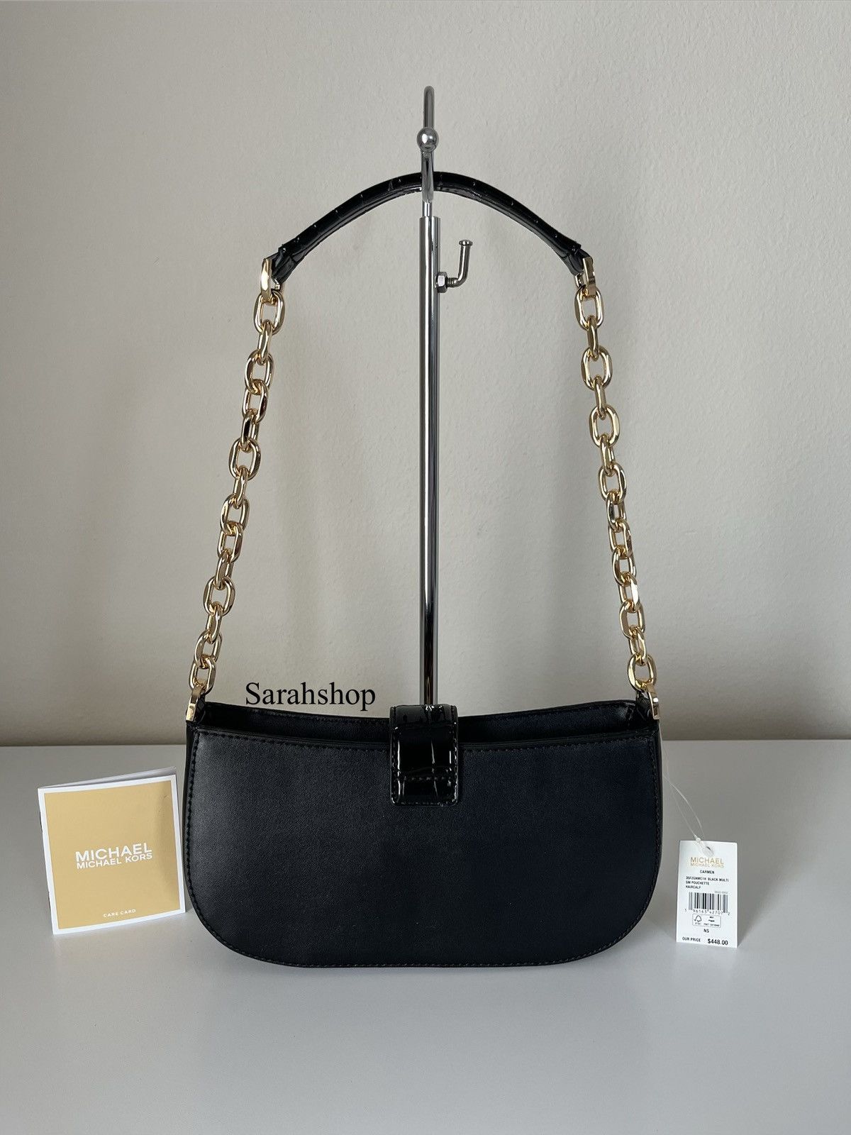 Michael Kors Michael Kors Carmen Small Pouchette Size ONE SIZE - 3 Thumbnail