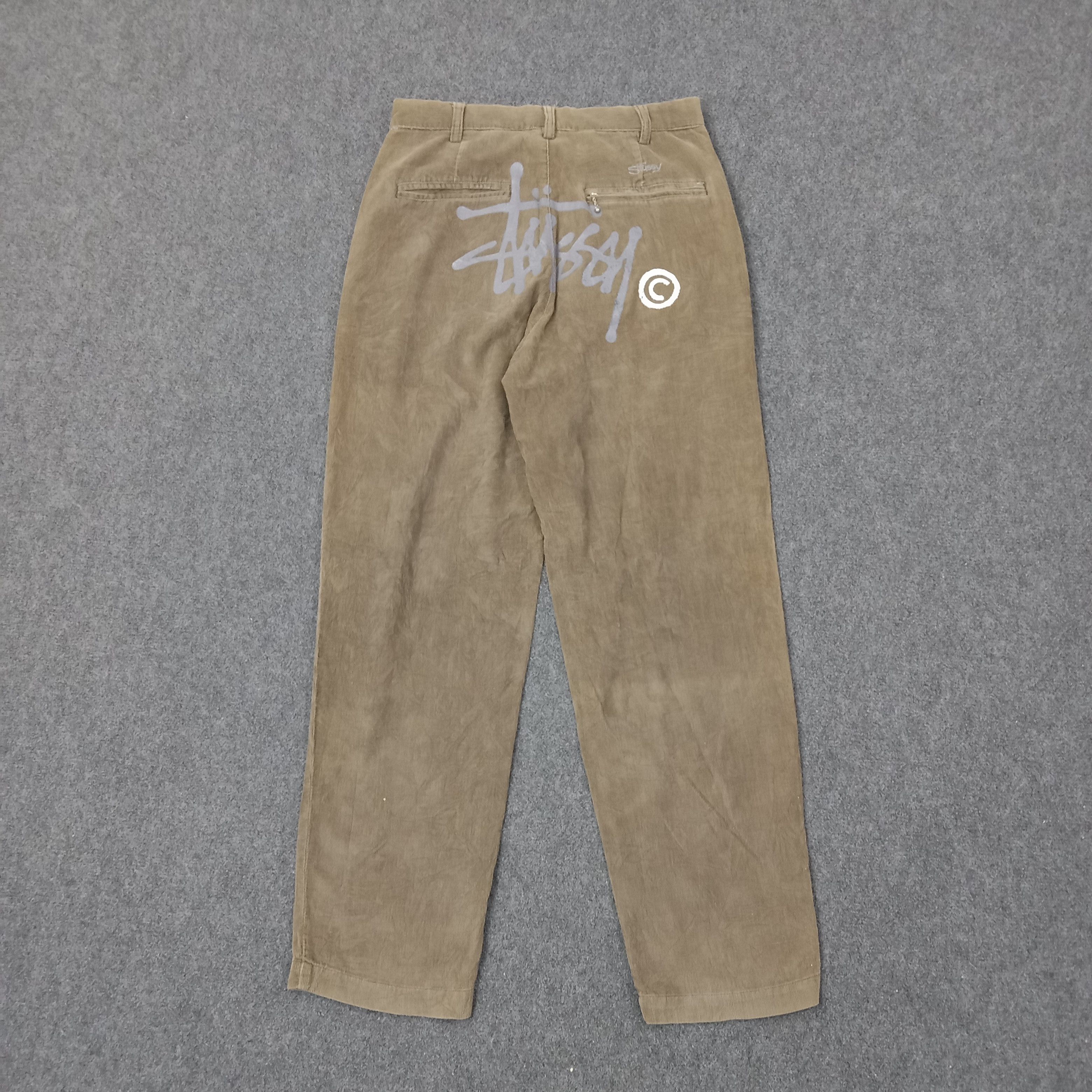 Stussy Stussy American Streetwear Corduroy Pants C228N25 Size US 29 - 1 Thumbnail