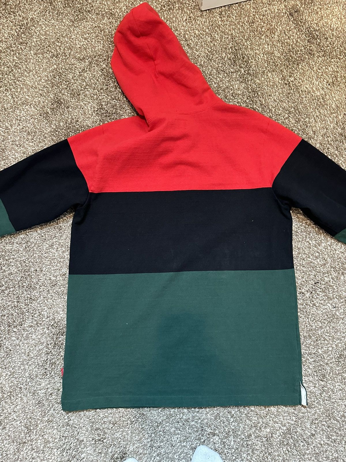 Supreme Supreme Arabic hooded shirt Size US L / EU 52-54 / 3 - 4 Thumbnail
