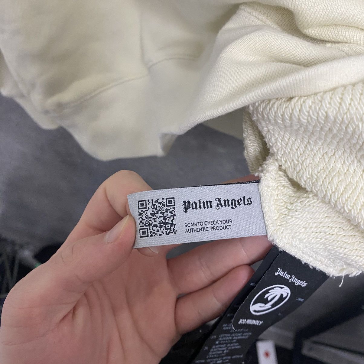 Palm Angels Palm Angels University Sweatshirt Big Logo Size US S / EU 44-46 / 1 - 11 Thumbnail