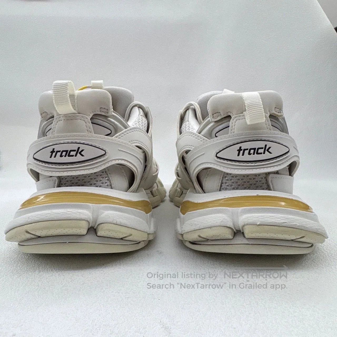 Balenciaga balenciaga track white low-top sneakers. Size US 9 / EU 42 - 4 Thumbnail