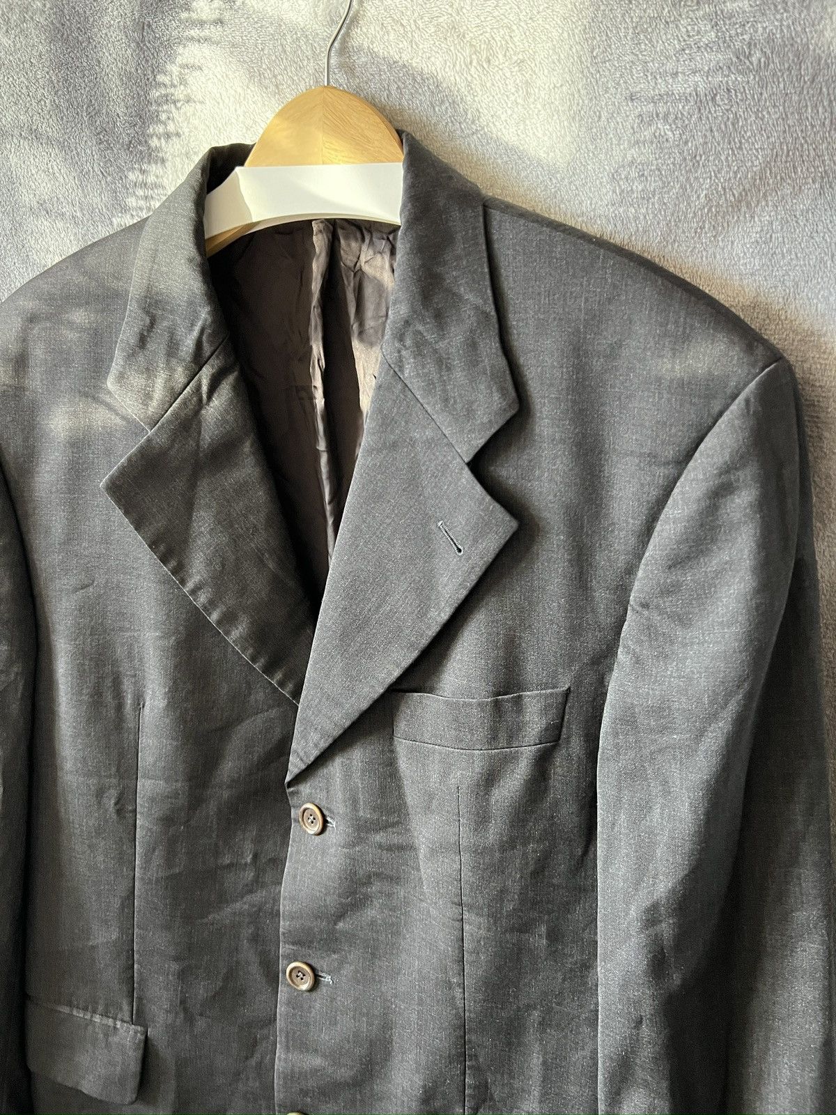 Designer × Hugo Boss × Loro Piana Hugo boss Loro piana blazer vintage size 50 wool luxury Size 50R - 2 Thumbnail
