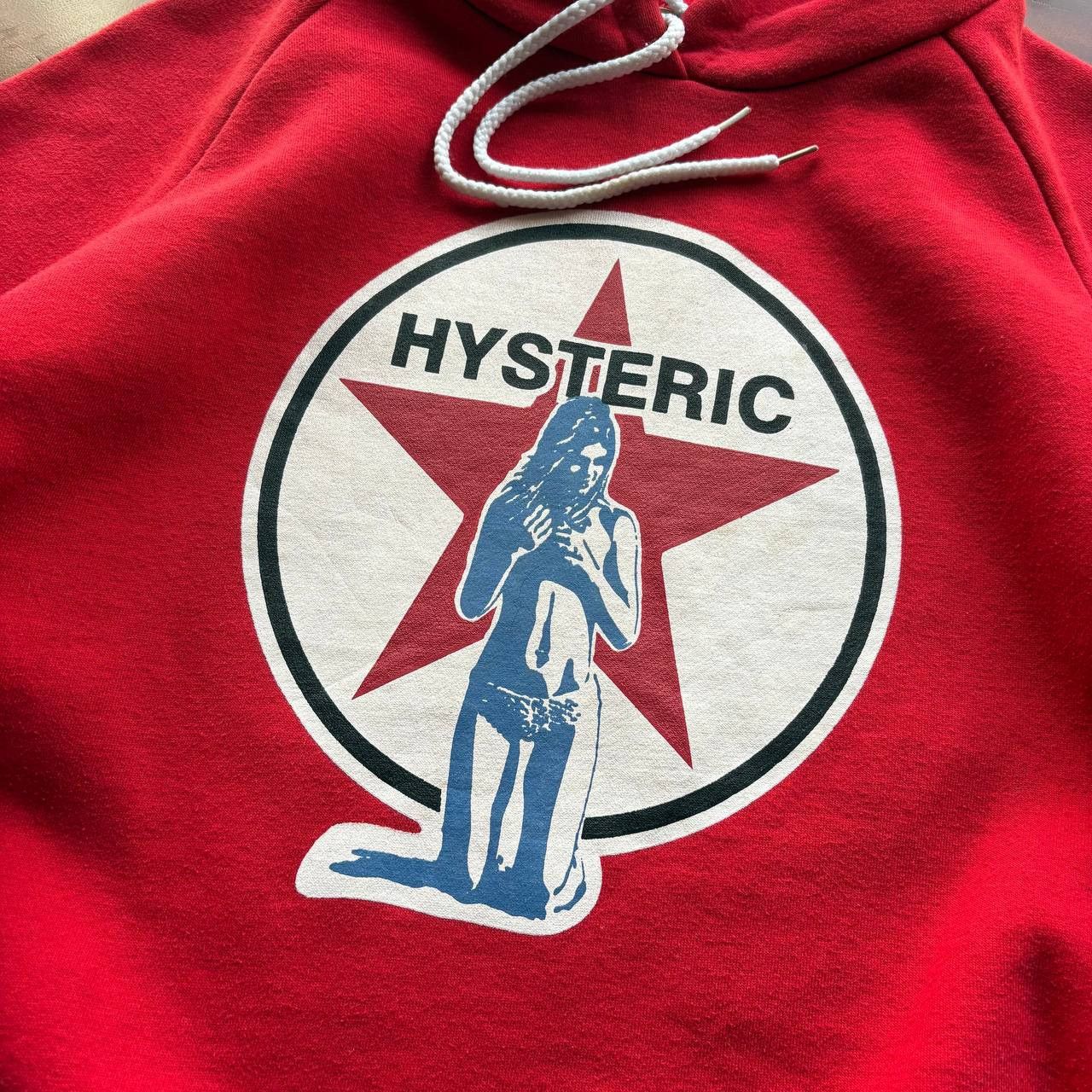 Hysteric Glamour Vintage Hysteric Glamour Sexy Hot Girl Red Hoodie Size US S / EU 44-46 / 1 - 7 Thumbnail
