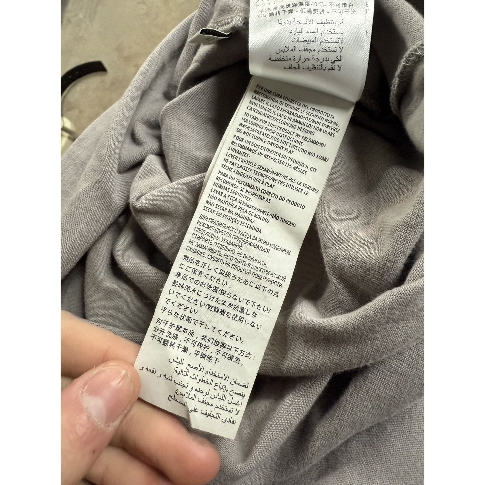 Gucci Gucci Tee Grey Green Used XL Size US XL / EU 56 / 4 - 5 Thumbnail