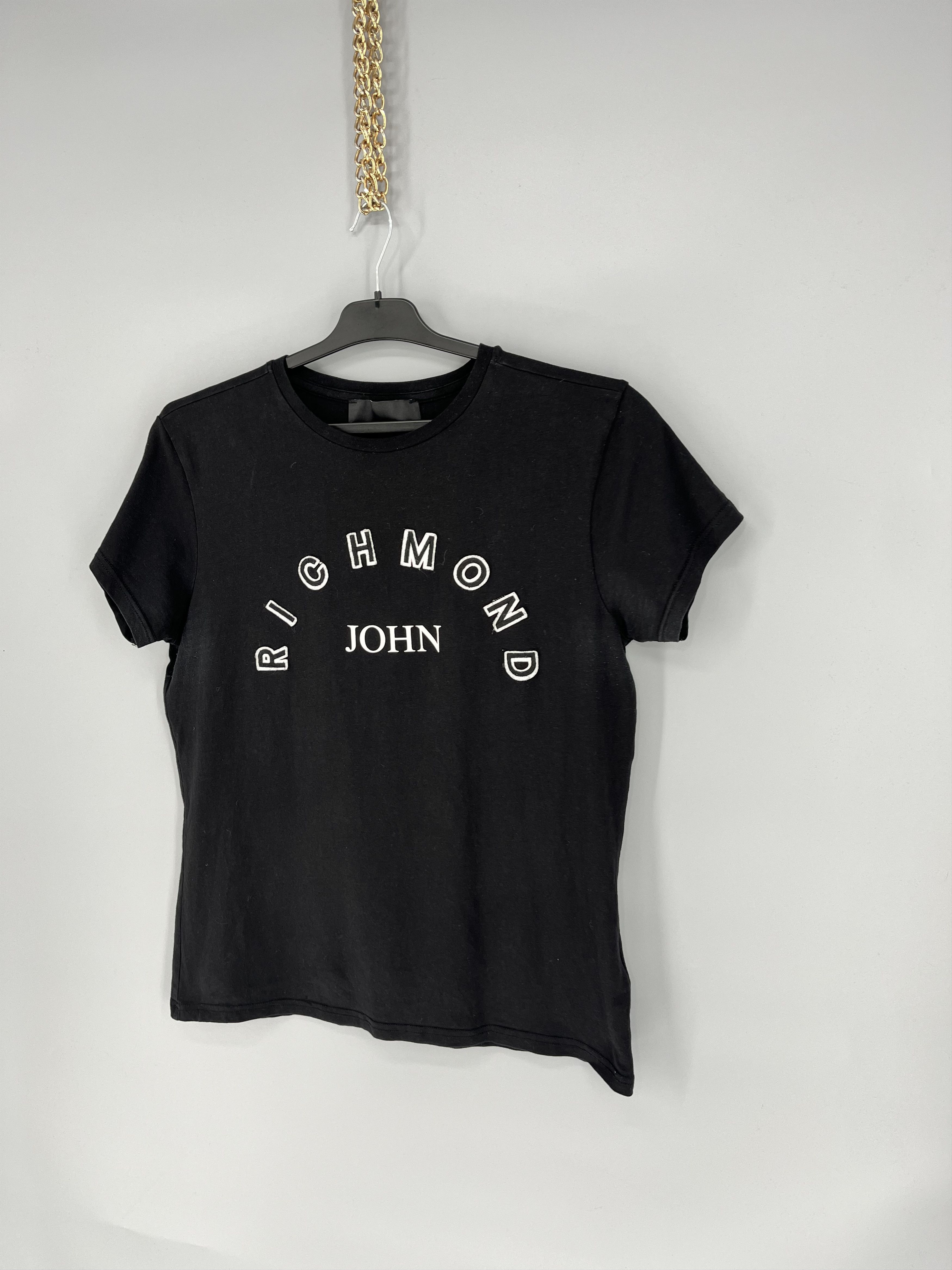 John Richmond Vintage John Richmond Puff Logo Hype T-Shirt Size M / US 6-8 / IT 42-44 - 3 Thumbnail