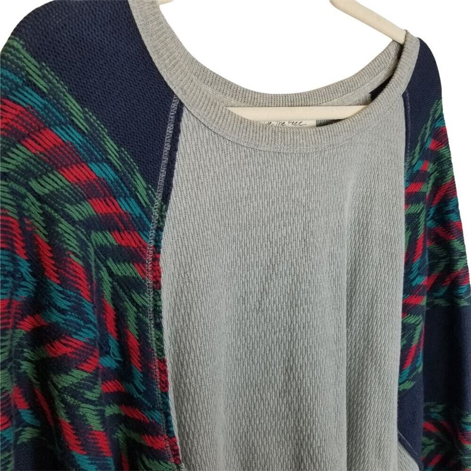 Free People We The Free By Free People Oversized Knit Thermal Sweater S Size S / US 4 / IT 40 - 6 Thumbnail